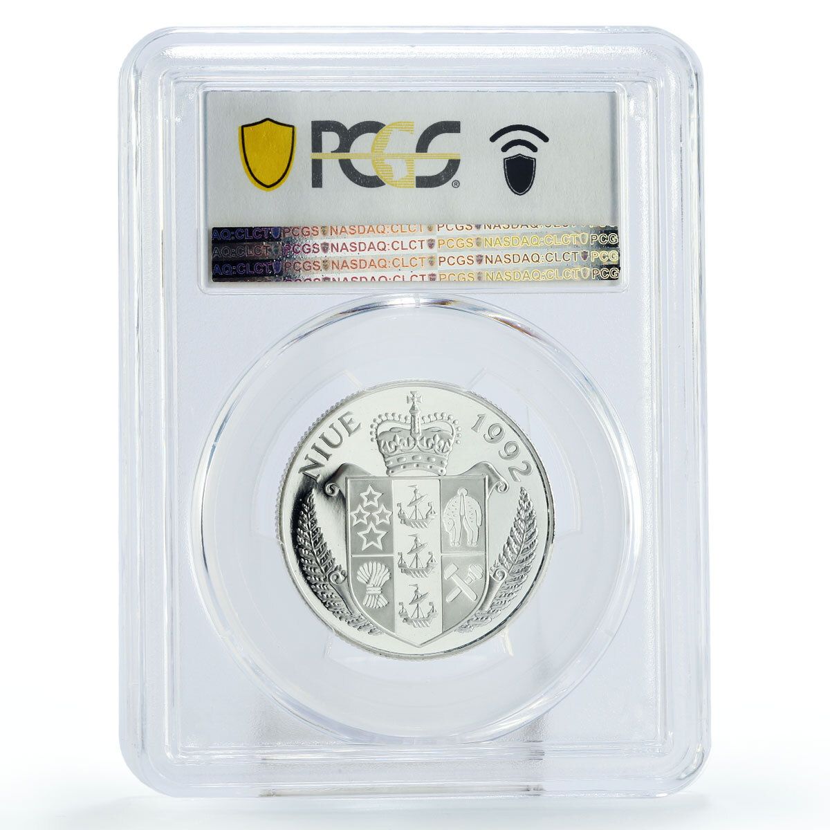二戔五分　硬貨 ニウエ 5ドル HMS バウンティ号 クリッパー シーファリング PR69 PCGS