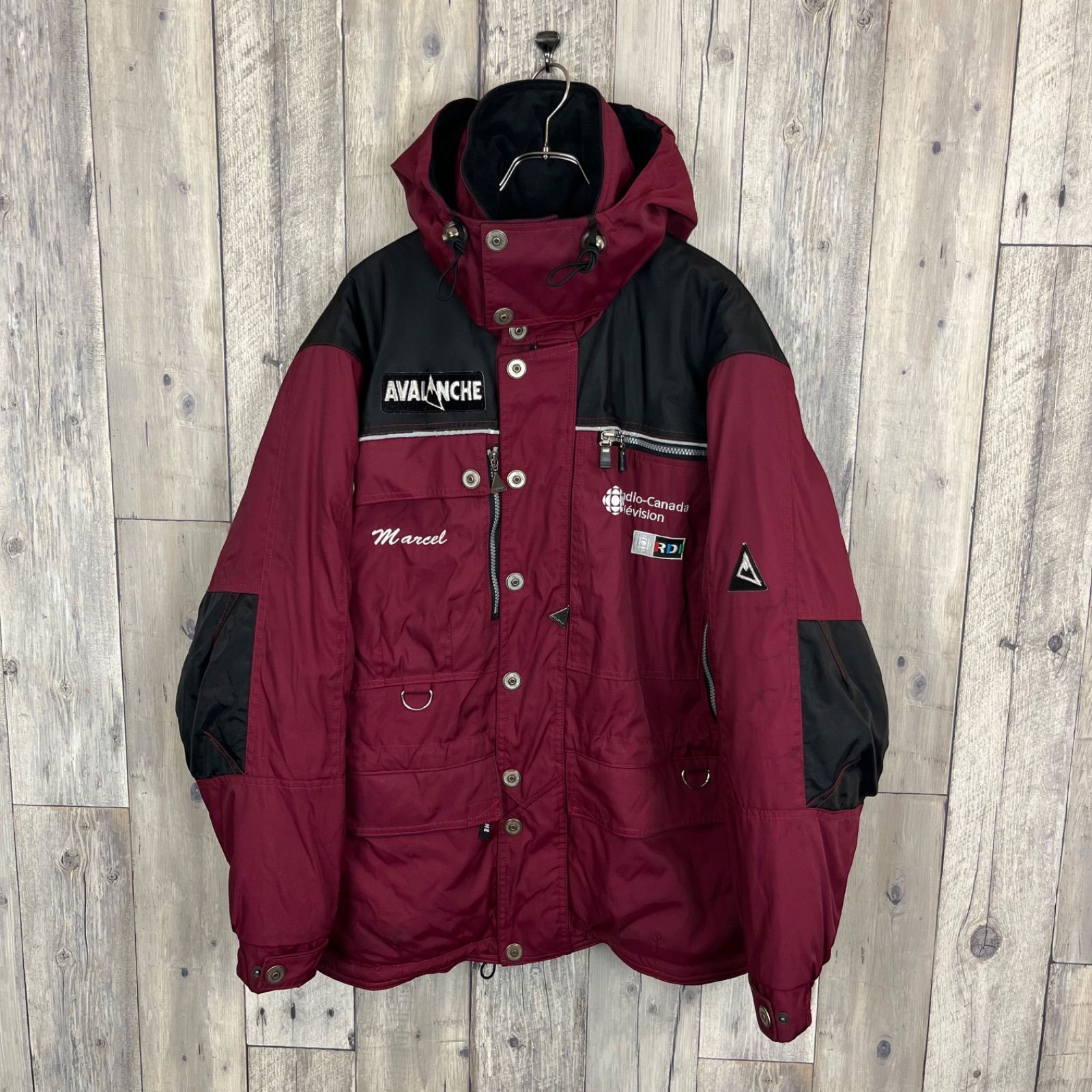 AVALANCHE アヴァランチ Thinsulate シンサレート バーガンディー 防寒 