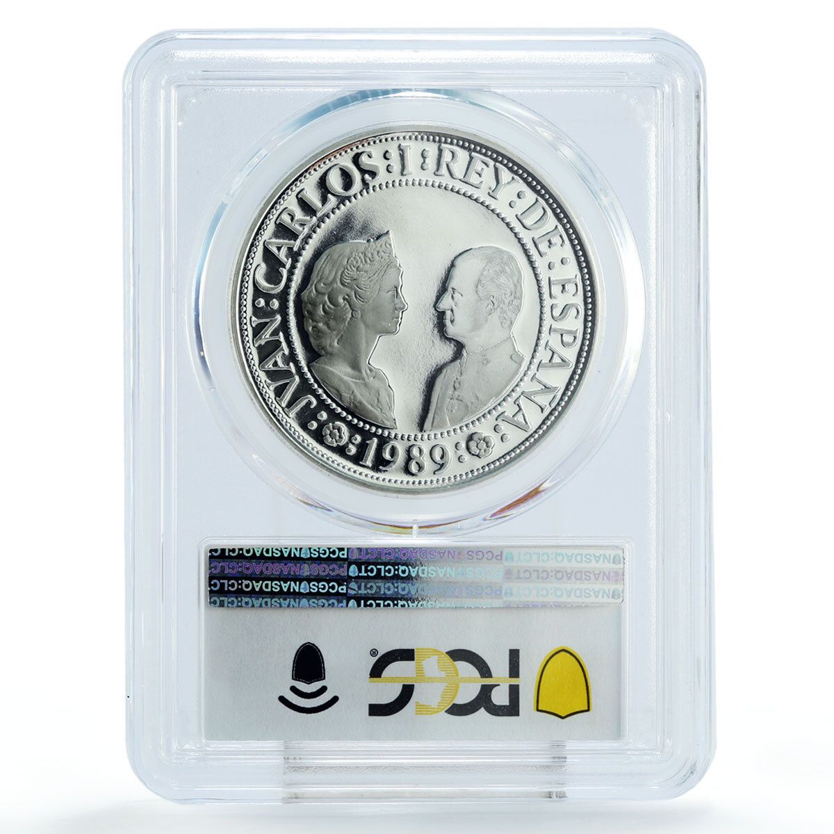 スペイン 2000ペセタ アメリカ発見 コロンブス PR69 PCGS 銀貨 1989年