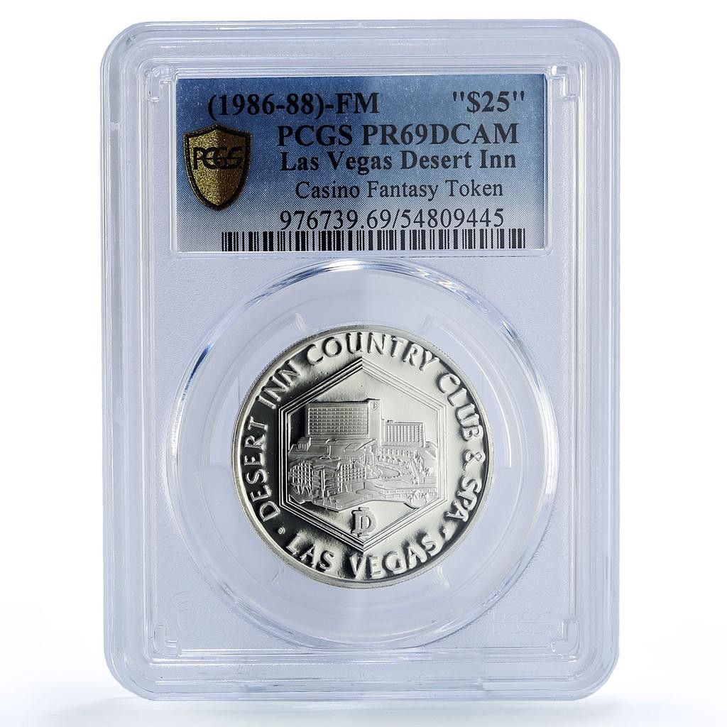 ラスベガス デザート イン カジノ ファンタジー トークン PR69 PCGS