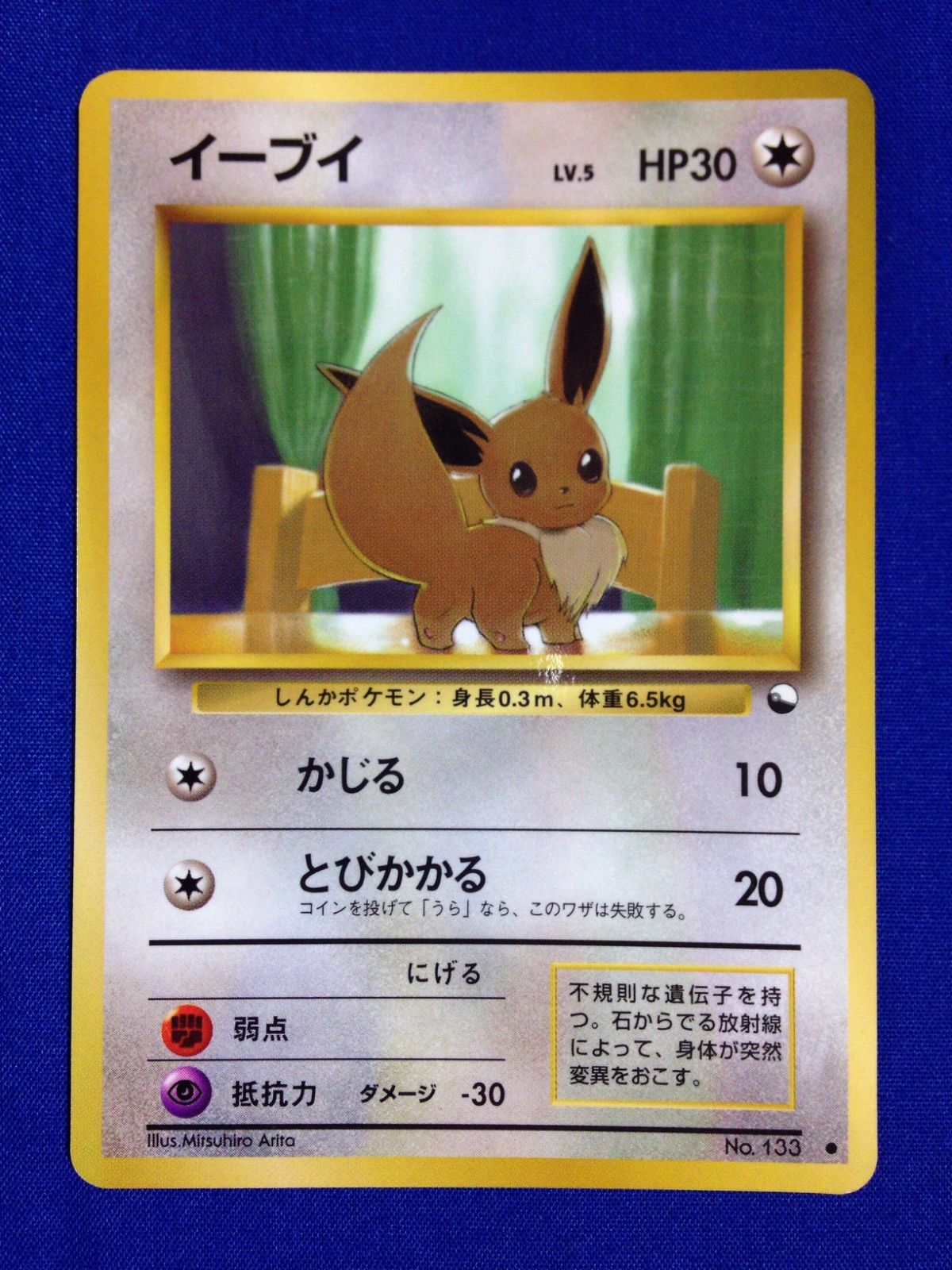 イーブイ 旧裏 ポケカ ポケモンカード 拡張シート 青版 - メルカリ