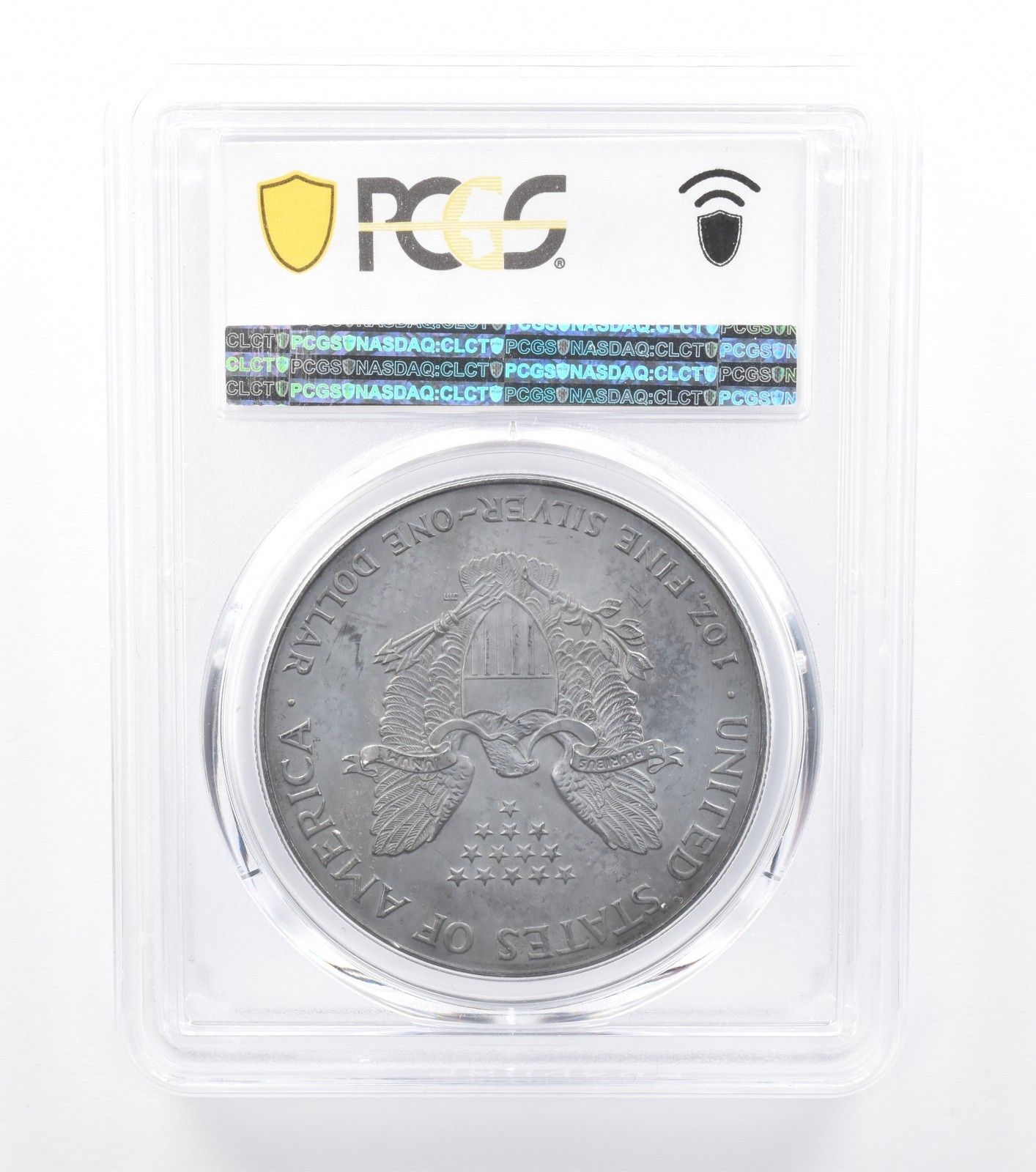 2001年 アメリカン シルバー イーグル MS67 PCGS ブルー T *7728