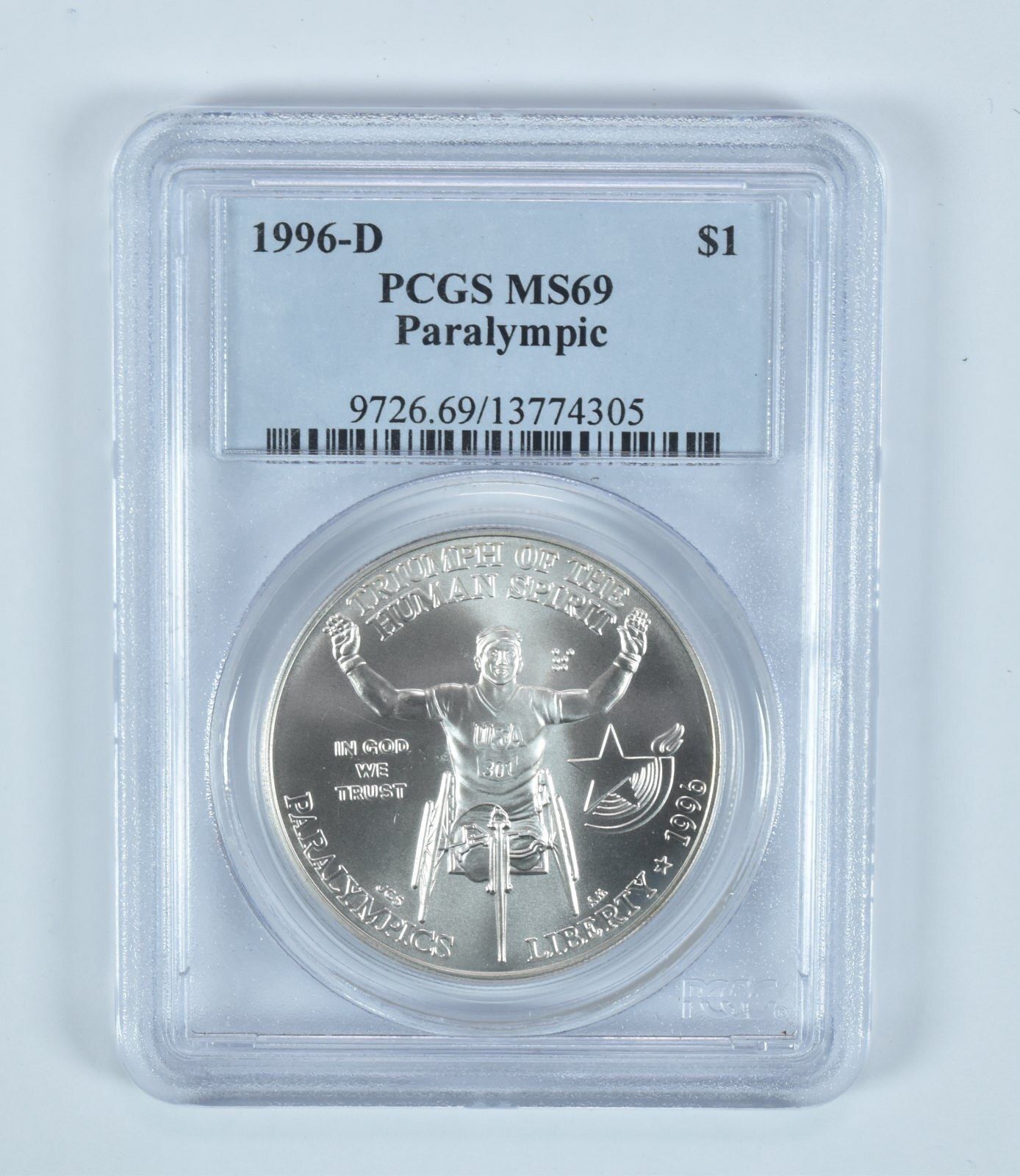 パラリンピック　記念硬貨 1次】2020東京オリンピック・パラリンピック 1次 100円クラッド貨幣 2