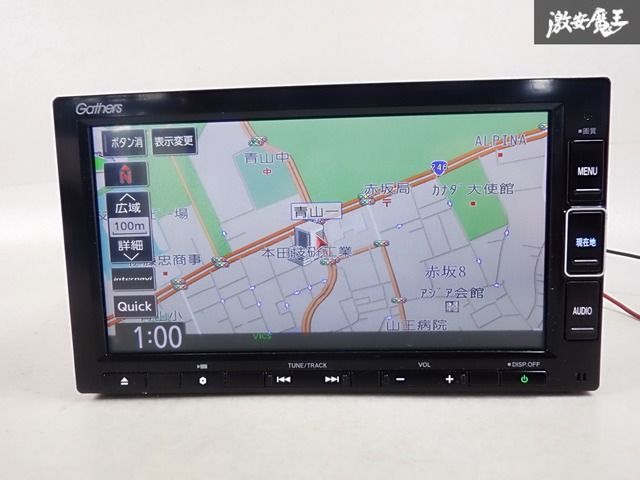 動作OK! 保証付☆】HONDA ホンダ純正 Gathers ギャザズ VXM-204VFI