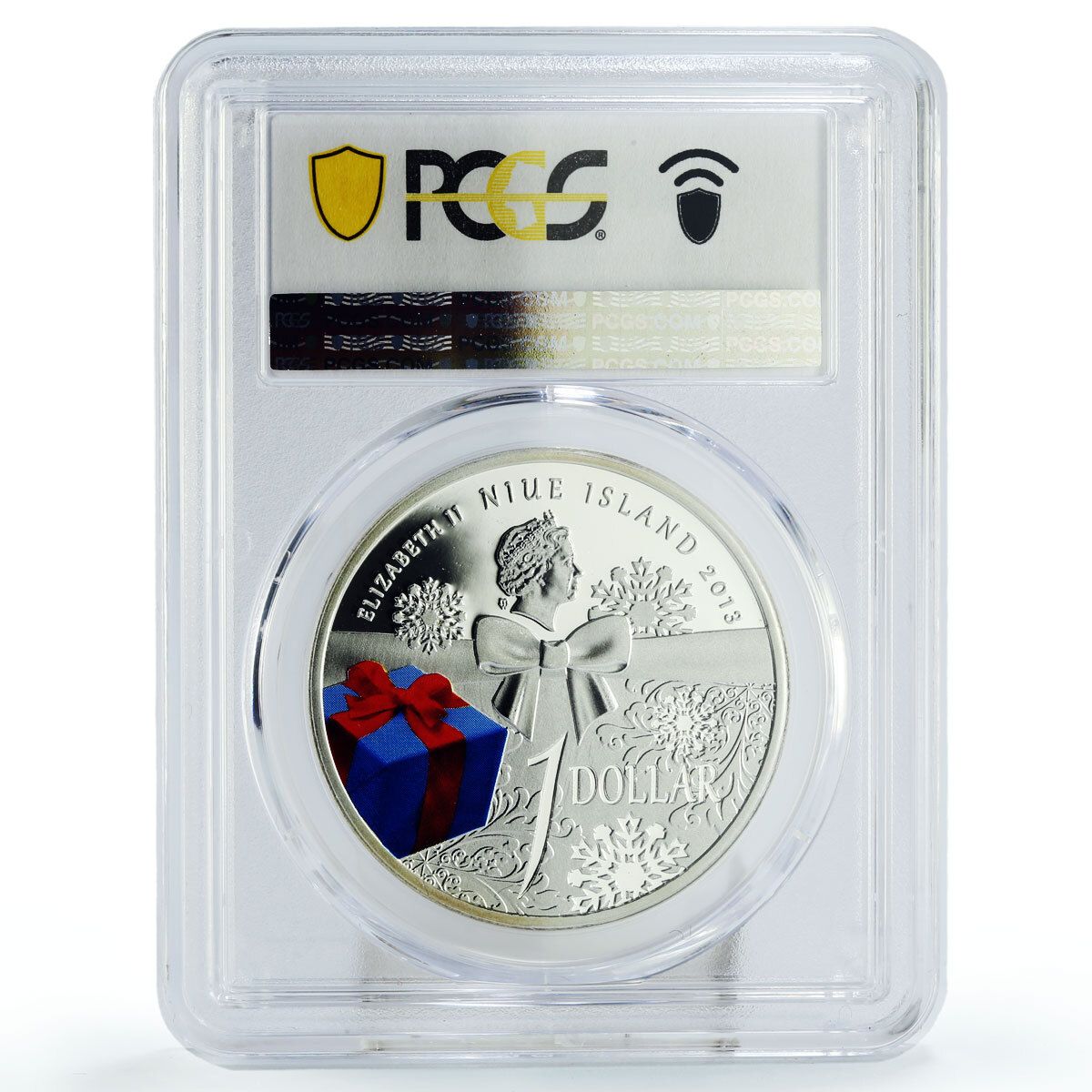 ニウエ 1ドル メリークリスマス サンタクロース ギフト おもちゃ PR69