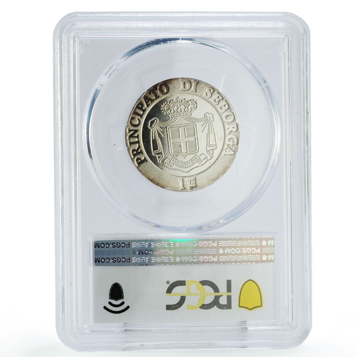 イタリア セボルガ 1 ルイジーノ ジョージ1世 貨幣 X1 MS66 PCGS 銀貨