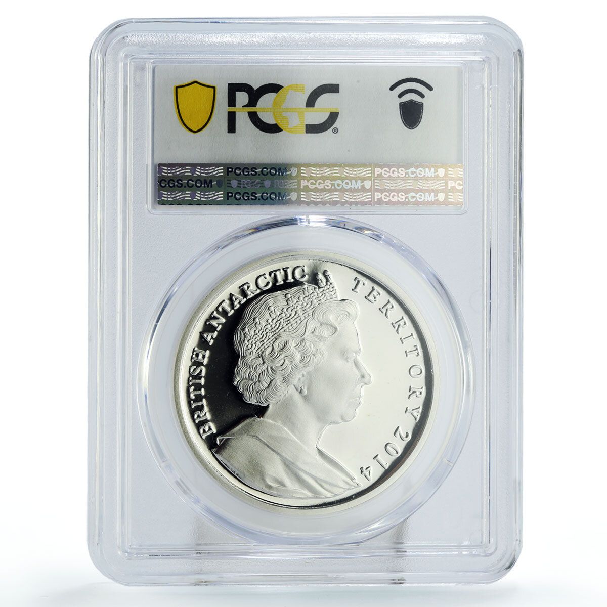イギリス領南極 2ポンド シーライフ シャチ クジラ 動物相 PR68 PCGS