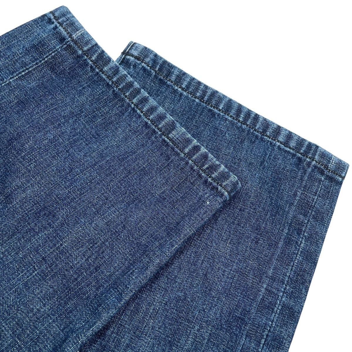 中古】 CHROME HEARTS クロムハーツ デニムパンツ クロスパッチ 12Y