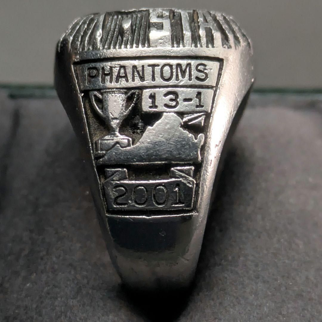 Herff Jones 2001 チャンピオンリング 21.7号 24gアメフト Div5 優勝