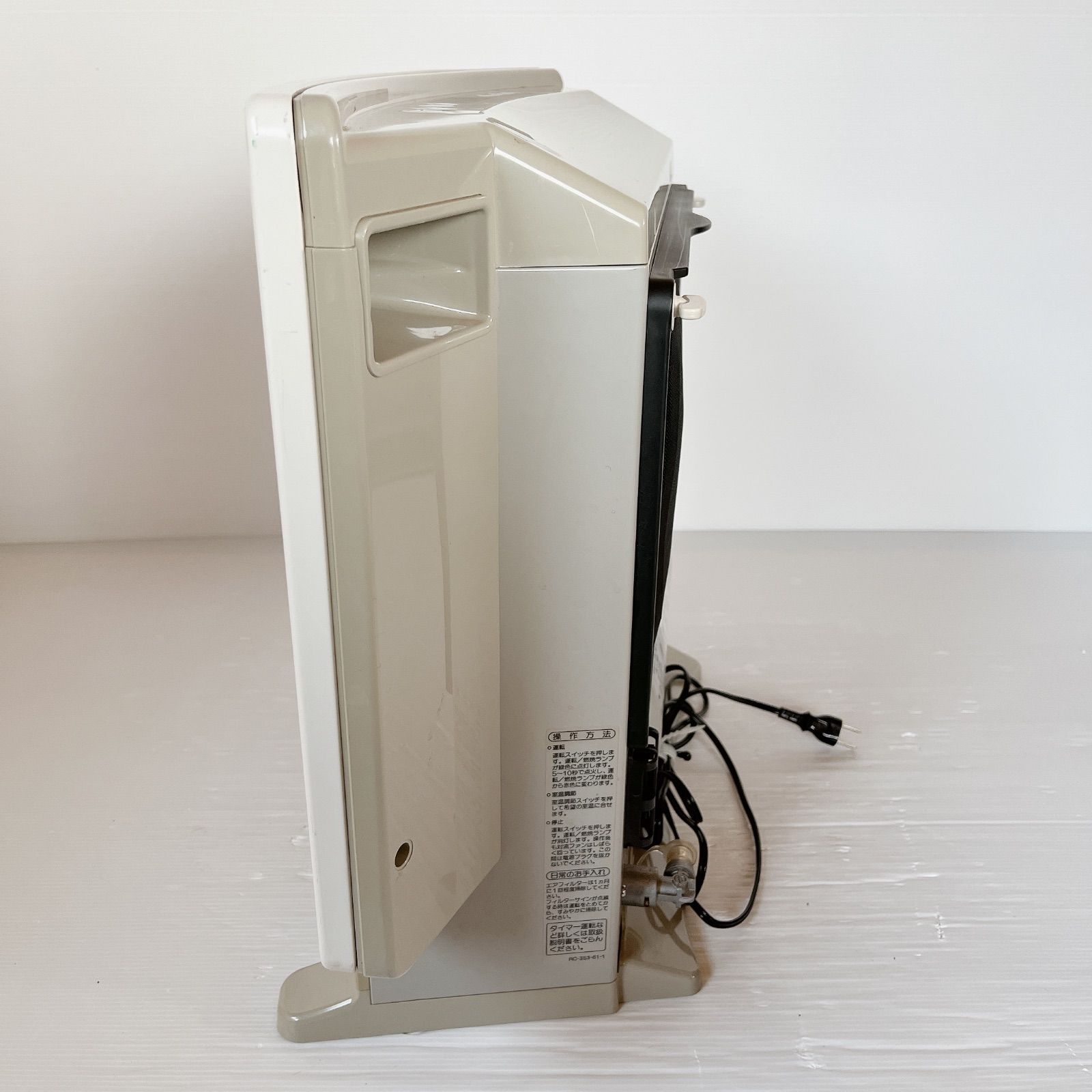 リンナイ ガスファンヒーター RC-H4005E-1【中古】 TOKYO GAS（リンナイ）ガスファンヒーター RC-H4005E-1（都市ガス12A