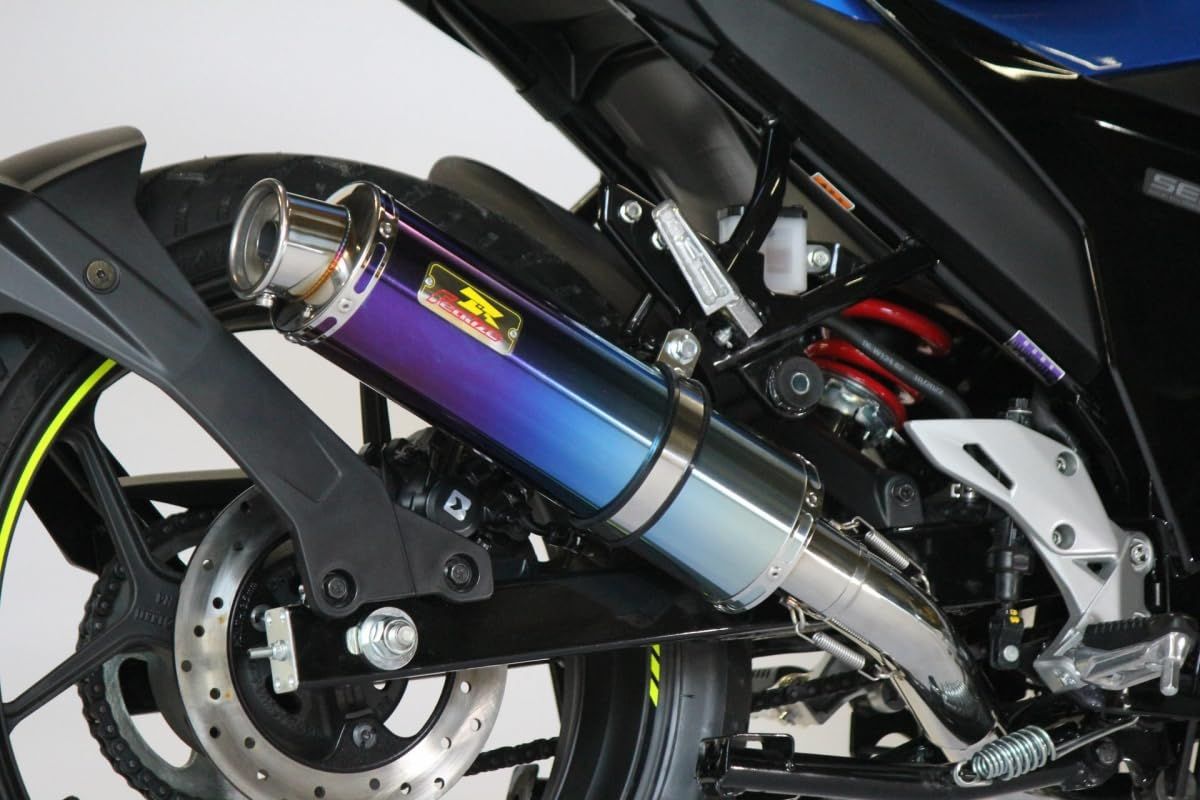 Realize 22Racing SUS マフラー ジクサー150 バイク Realize 22Racing SUS マフラー ジクサー150