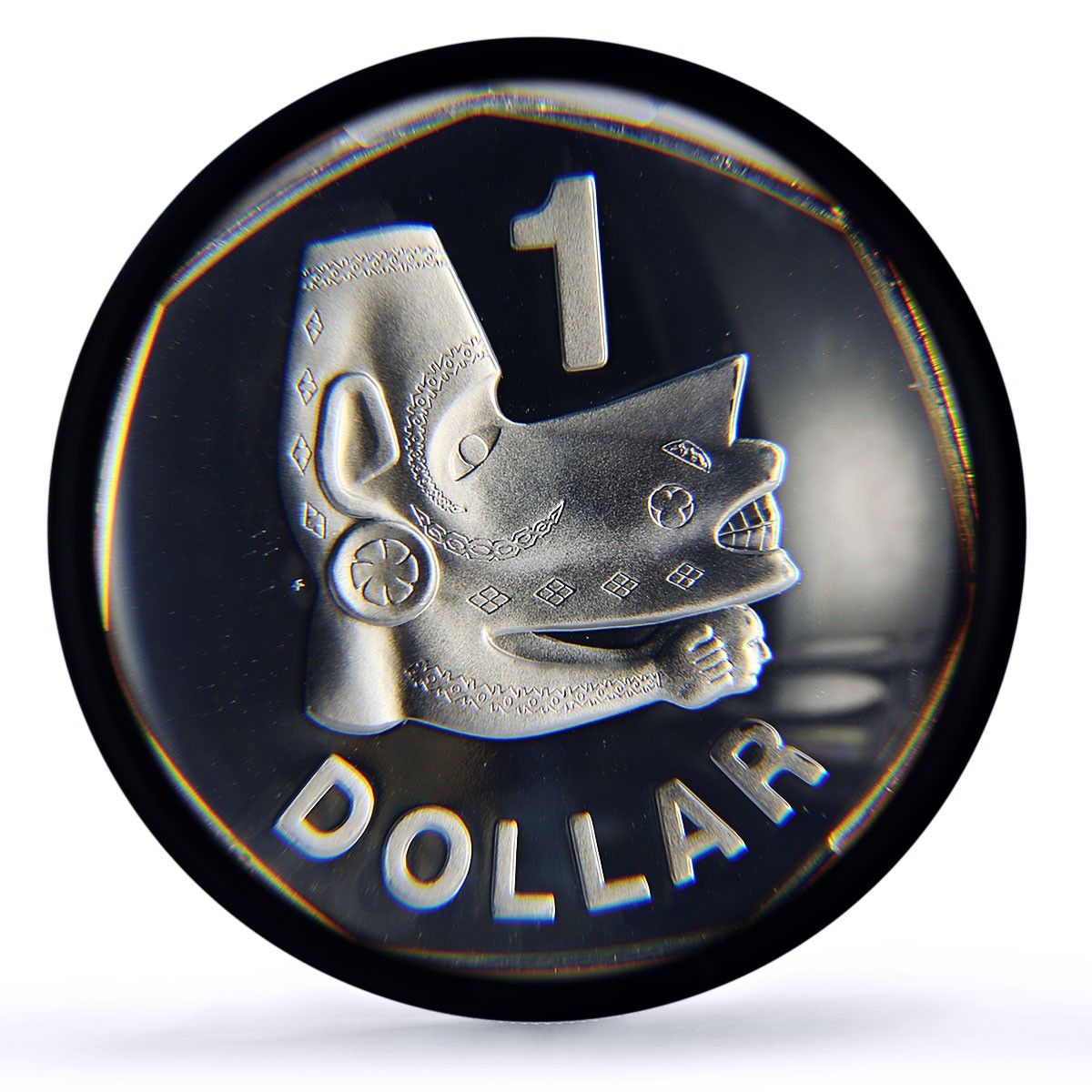 ソロモン諸島 1ドル エリザベス2世 ヌヌ PR69 PCGS CuNi コイン 1983年