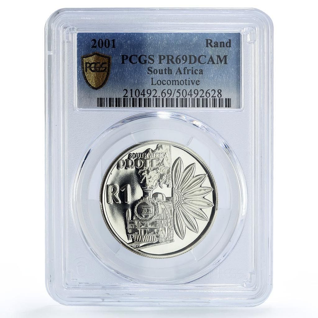 南アフリカ 1ランド 観光産業鉄道 PR69 PCGS 銀貨 2001年 - メルカリ