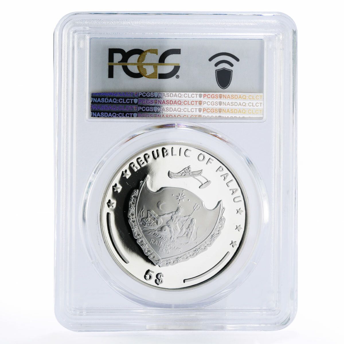 パラオ 5ドル 200周年記念 ブサコの戦い PR69 PCGS 銀貨 2010年 - メルカリ