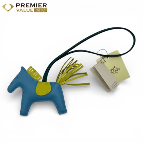 エルメス ロデオチャーム PM セレステ/ライム/マラカイト アニョーミロ