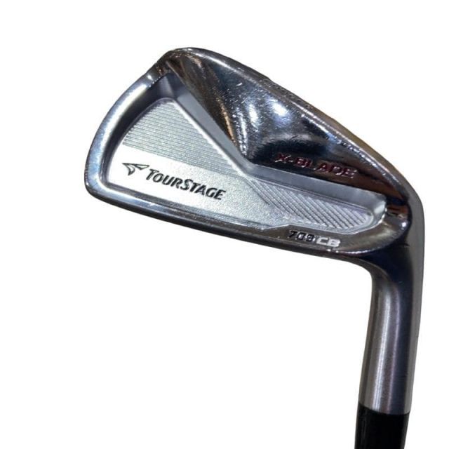 【中古】 ブリヂストン TOURSTAGE X-BLADE 709 CB 6S アイアンセット IR NS PRO 950GH ウェイトフロー (フレックスS) メンズ 男性用 右利き 右用 Cランク ゴルフクラブ