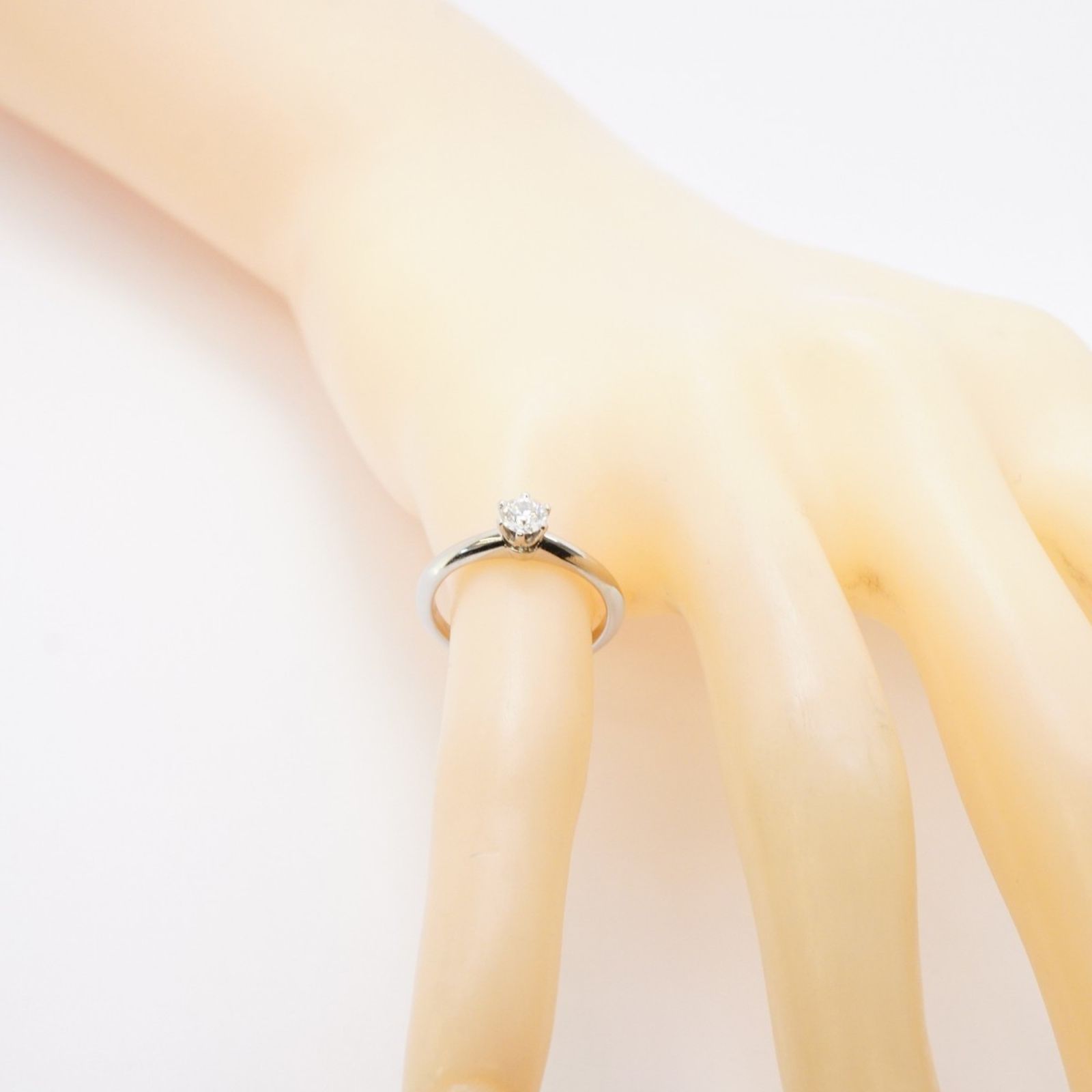 ティファニー(Tiffany) ティファニー リング ソリティア 1PD Pt950