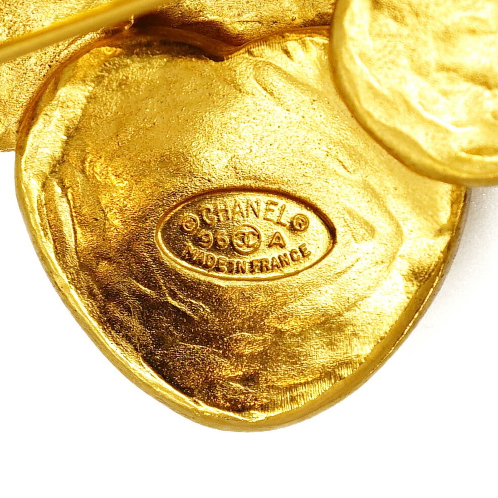 シャネル(Chanel) シャネル ブローチ ココマーク フラワーモチーフ GP