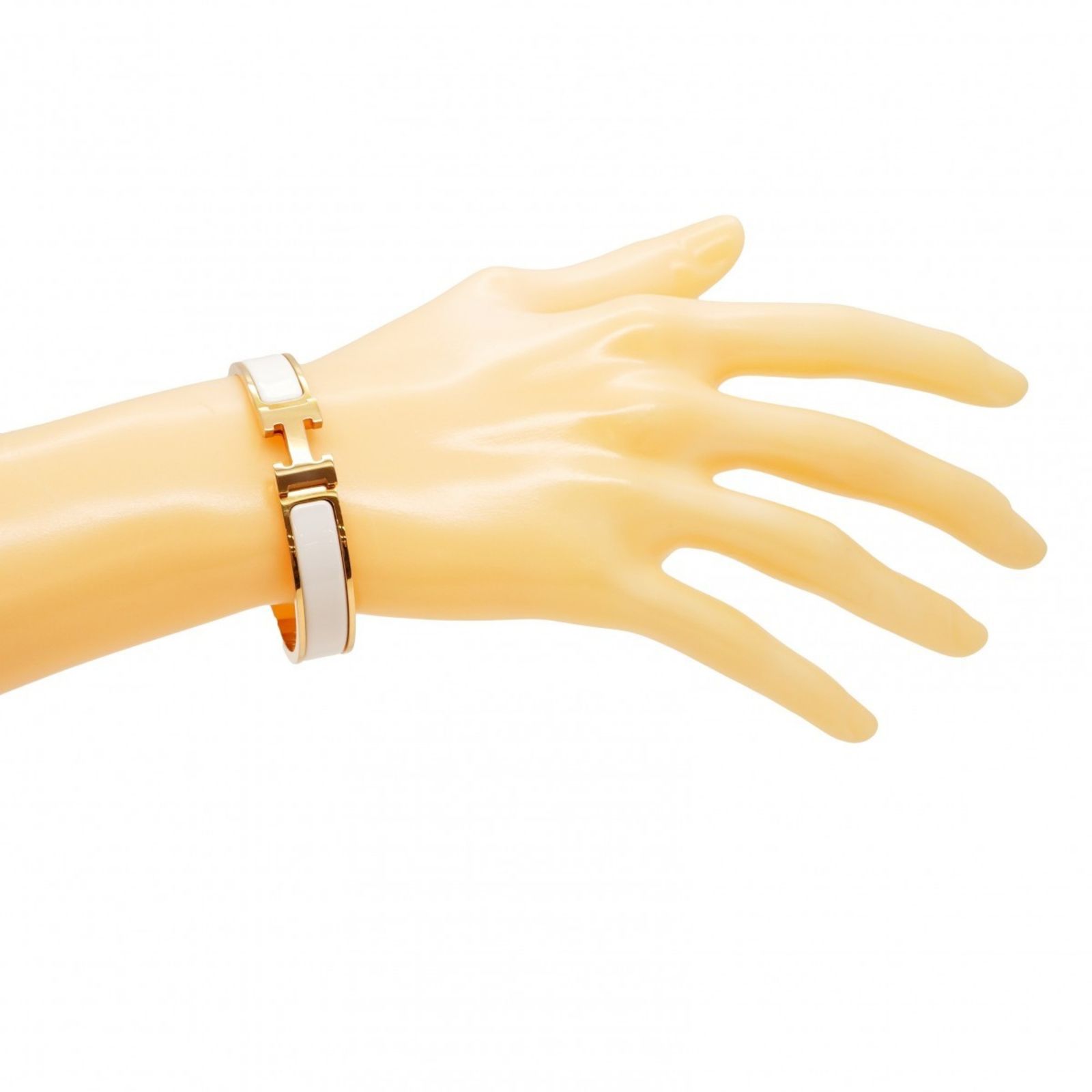 エルメス(Hermes) エルメス バングル クリッククラックPM GPメッキ