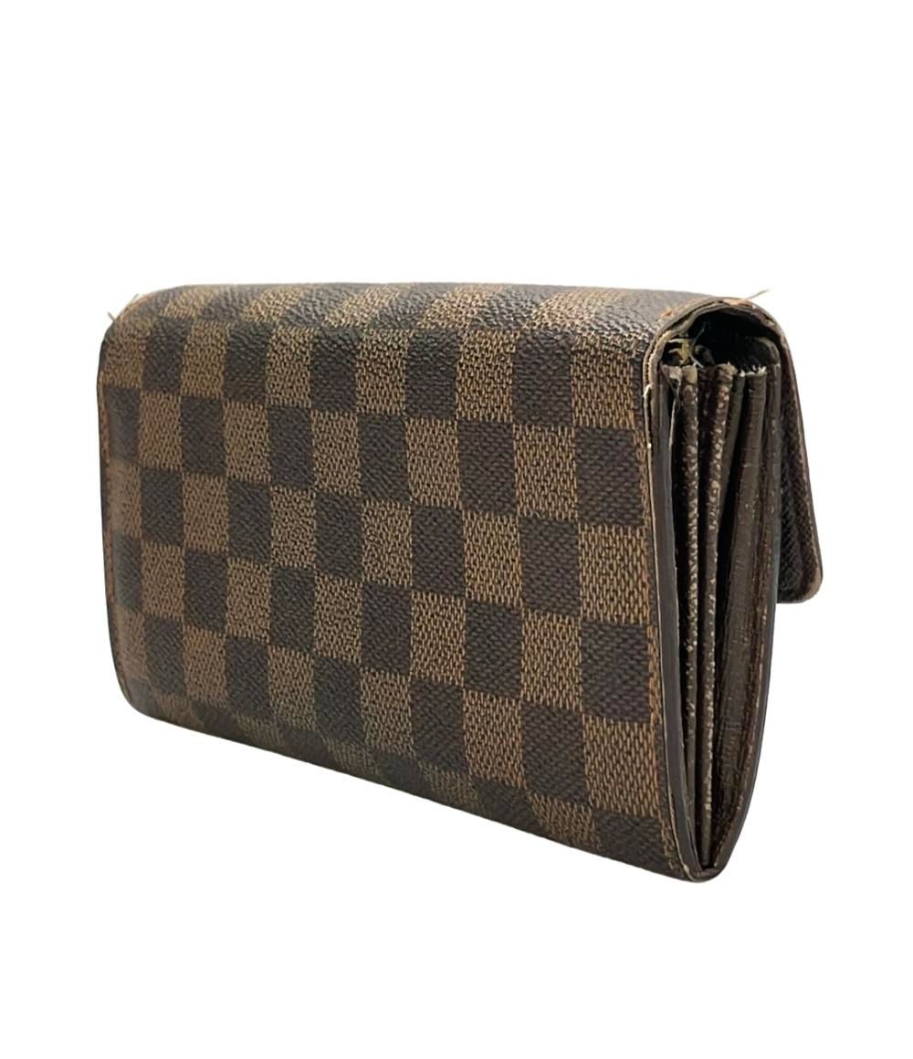 ルイ・ヴィトン 長財布 ポルトフォイユ サラ ダミエ N61734 レディース