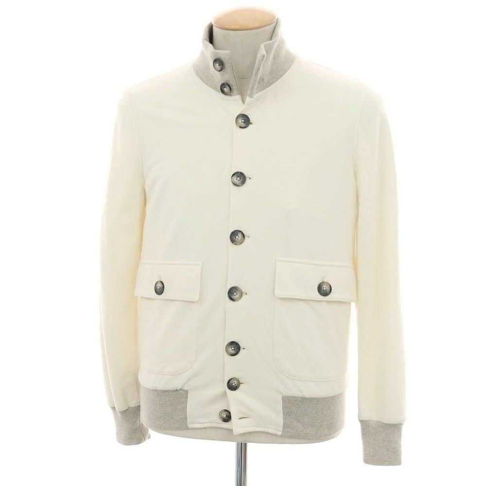 中古】カポビアンコ Capobianco コットン ジャージー スイングトップ 
