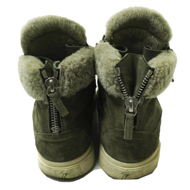 GIUSEPPE ZANOTTI ジュゼッペザノッティ イタリア製 スエードサイド