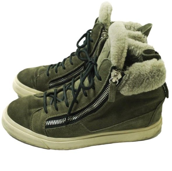 GIUSEPPE ZANOTTI ジュゼッペザノッティ イタリア製 スエードサイド