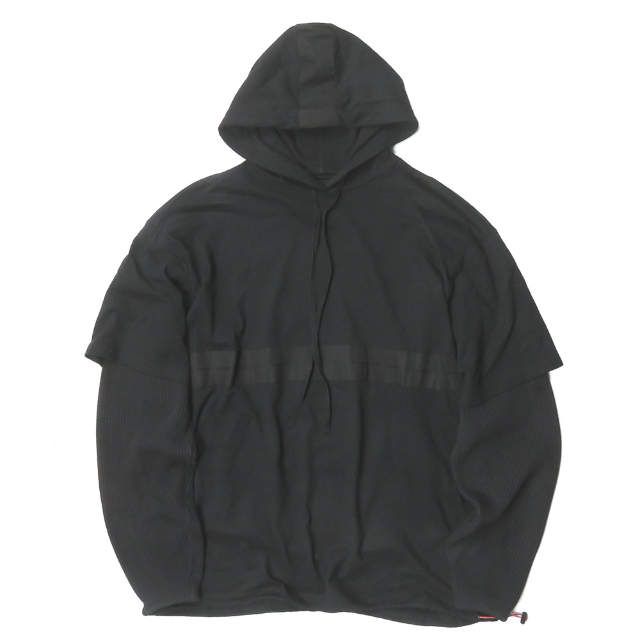 UNRAVEL PROJECT アンレーベルプロジェクト JERSEY DRAWSTRING HOODIE