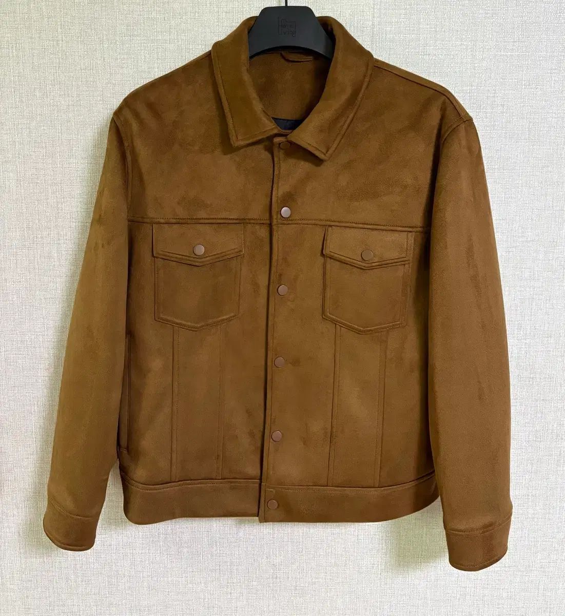 ZARA ザラ スウェード ジャケット ブラウン - L size (着用画像あり