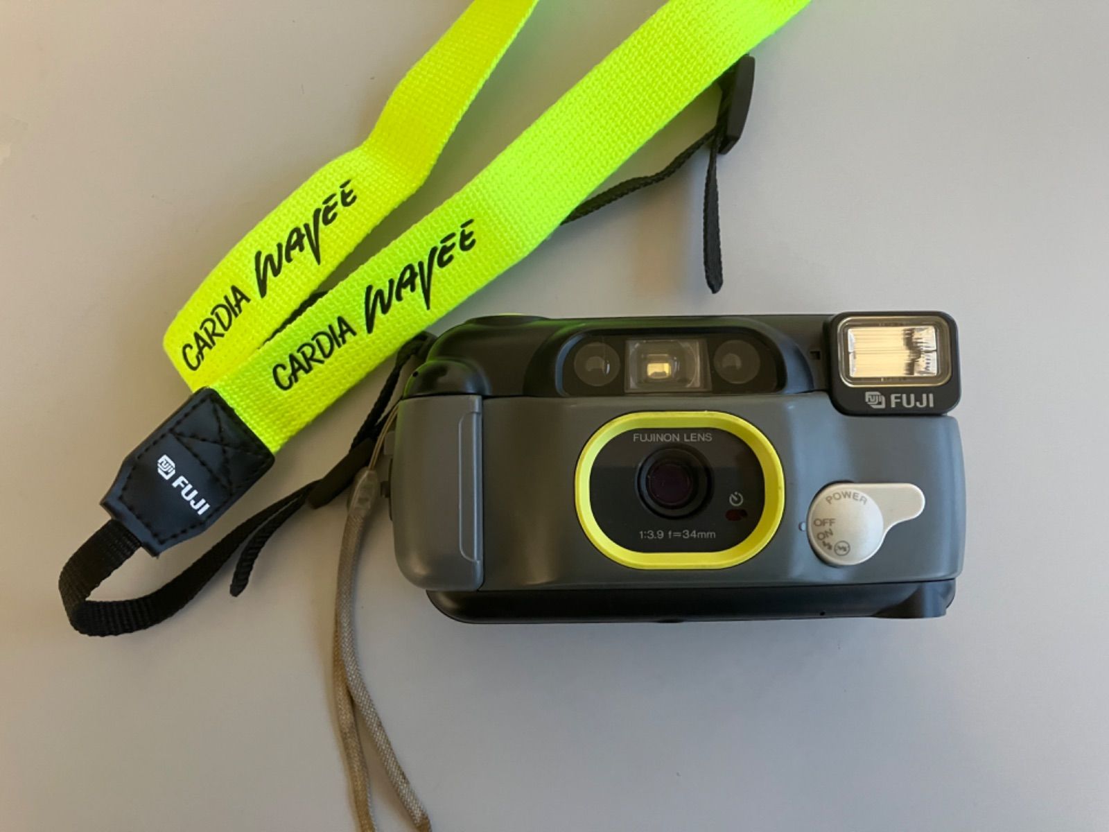 動作OK・ストラップ付】富士フイルム カルディア FUJI CARDIA WAVEE