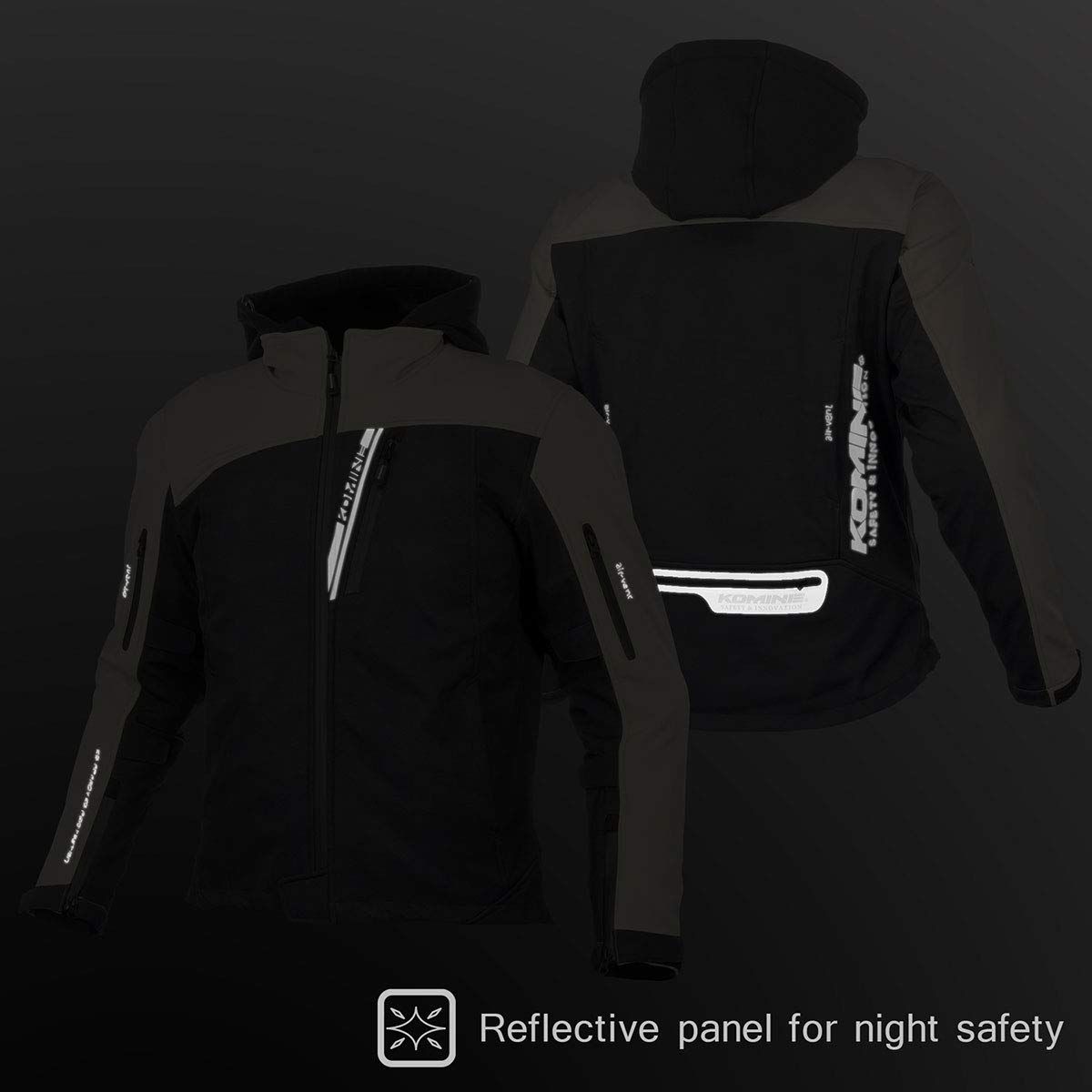 新品 コミネ(KOMINE) バイク用 ジャケット プロテクトソフトシェル