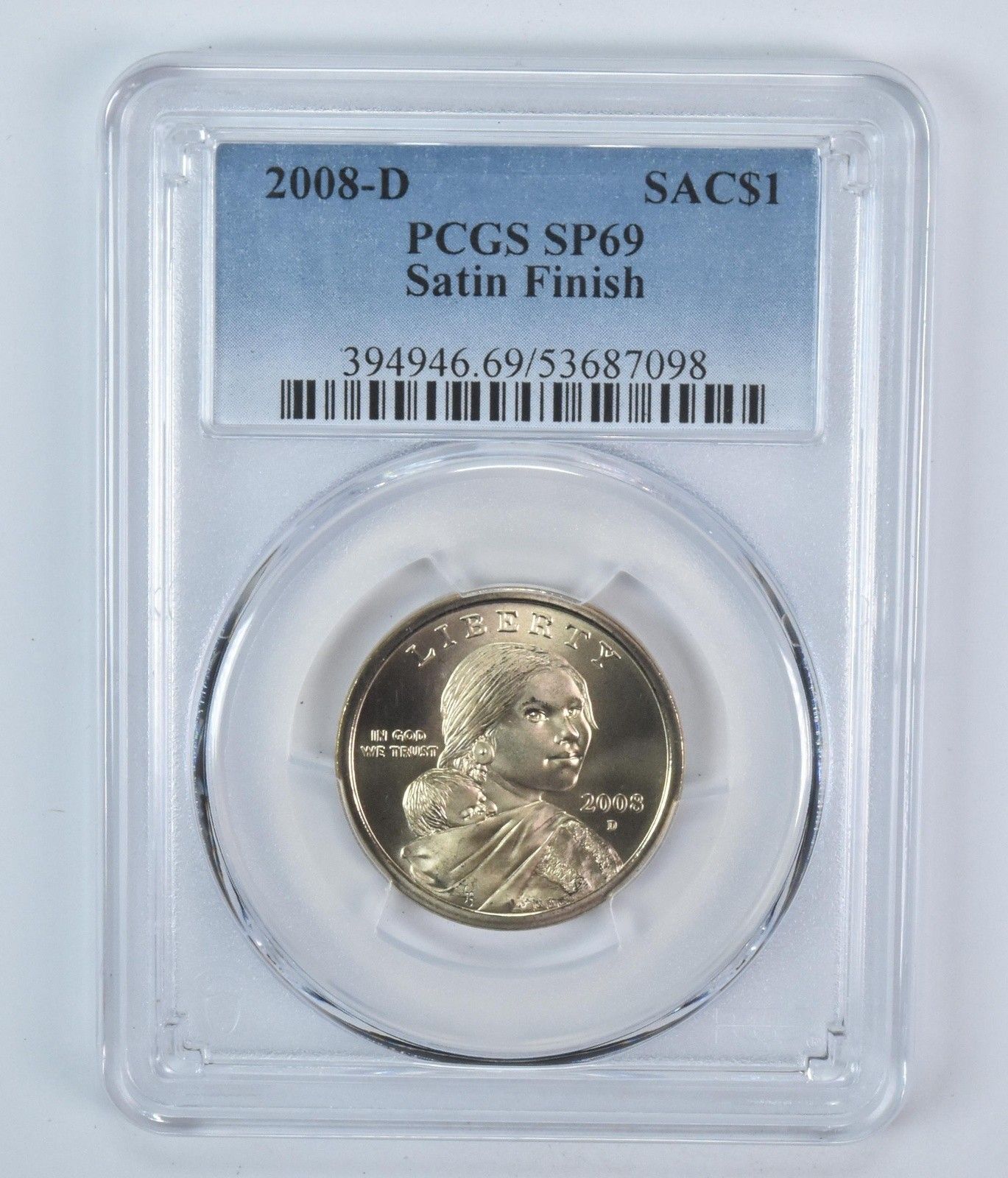 A（VIP価格）PCGS 6枚セット 2008-D サカガウィア $1 サテン仕上げ SP69 PCGS ブルーラベル - メルカリ