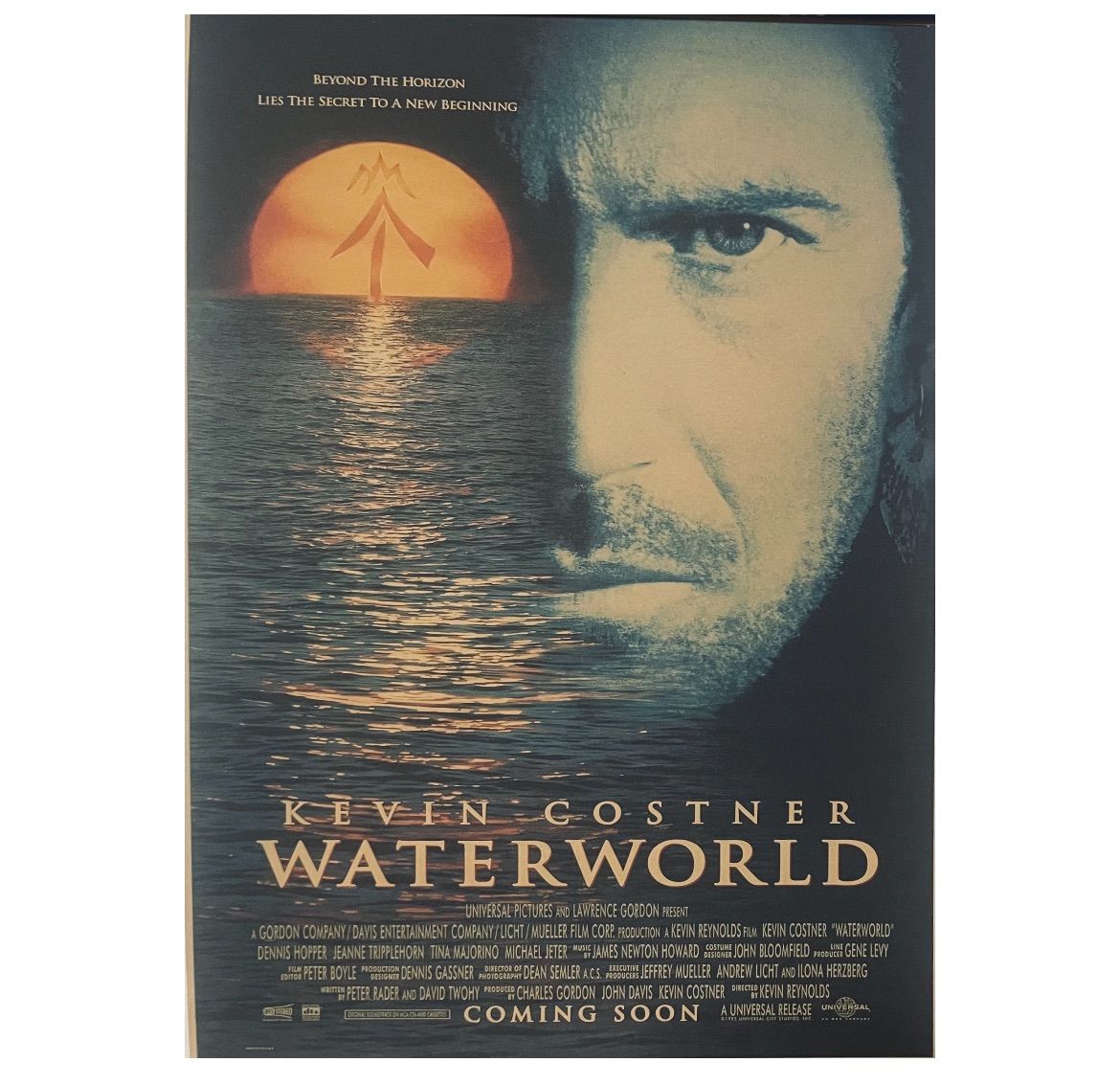 K779A3 ウォーターワールド 映画 ポスター ケビンコスナー 洋画 レトロ