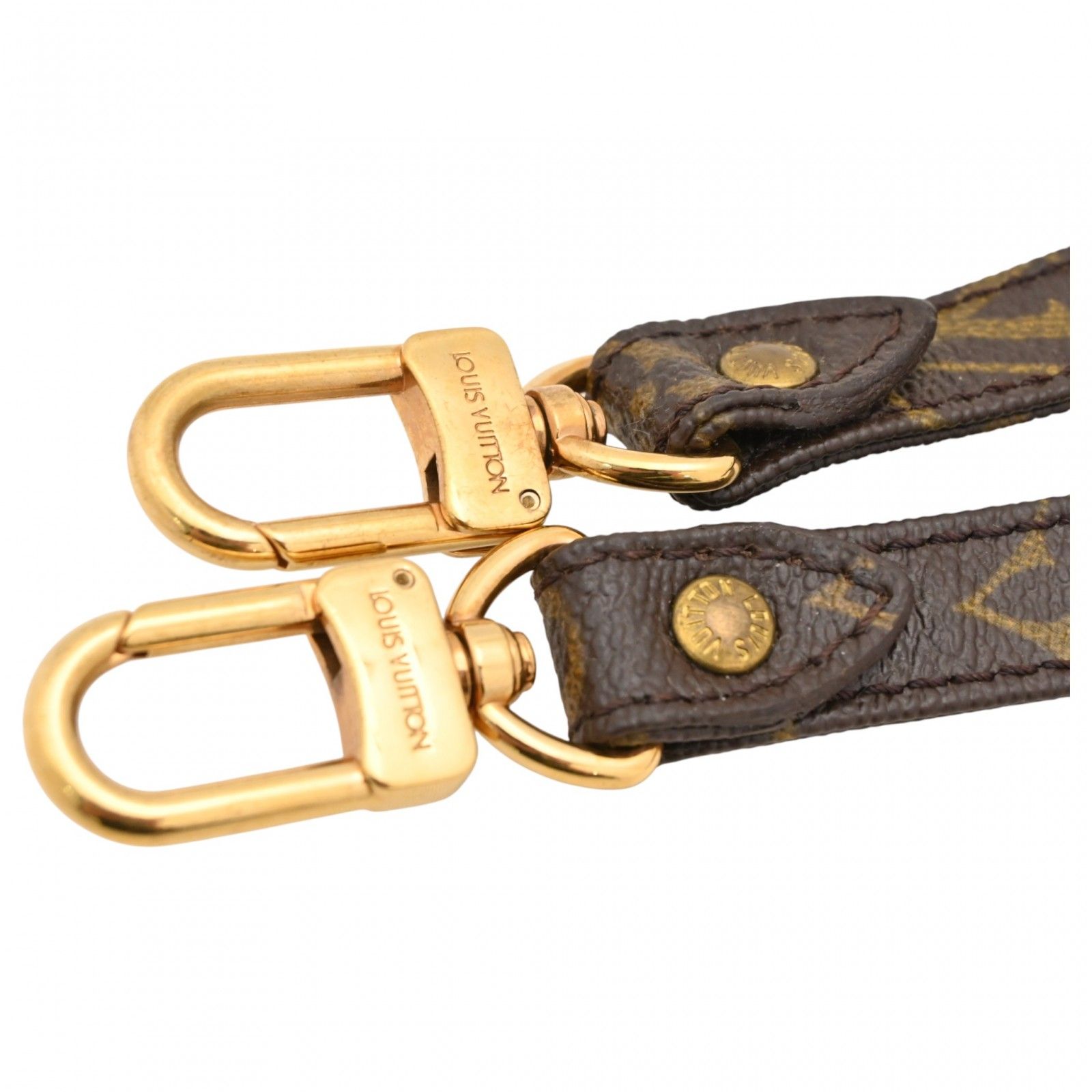 ルイヴィトン モノグラム ショルダーストラップ ゴールド金具 Bランク