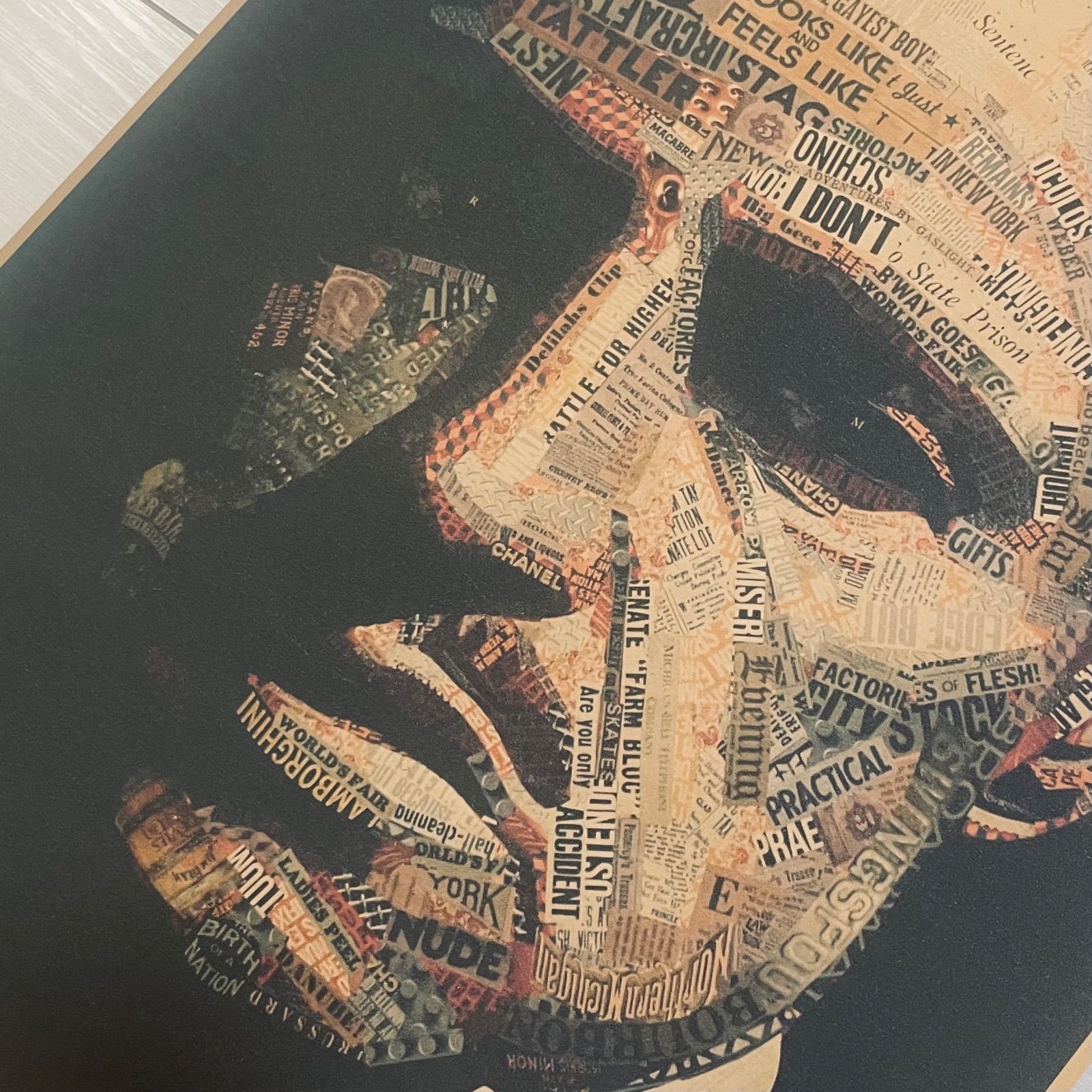 K778A3 ゴッドファーザー 映画 ポスター マーロン・ブランド レトロ