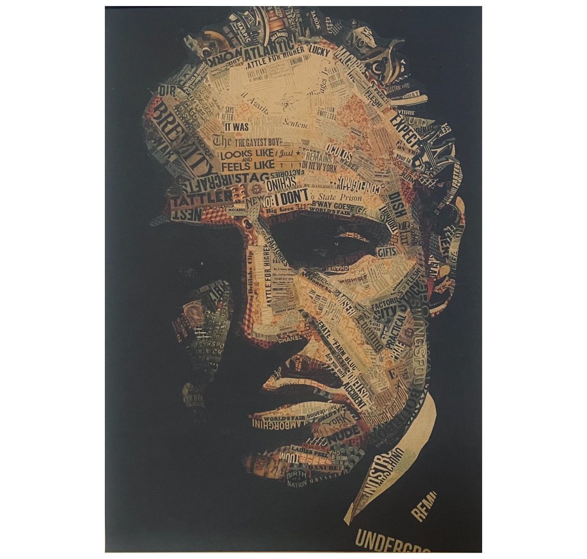 K778A3 ゴッドファーザー 映画 ポスター マーロン・ブランド レトロ