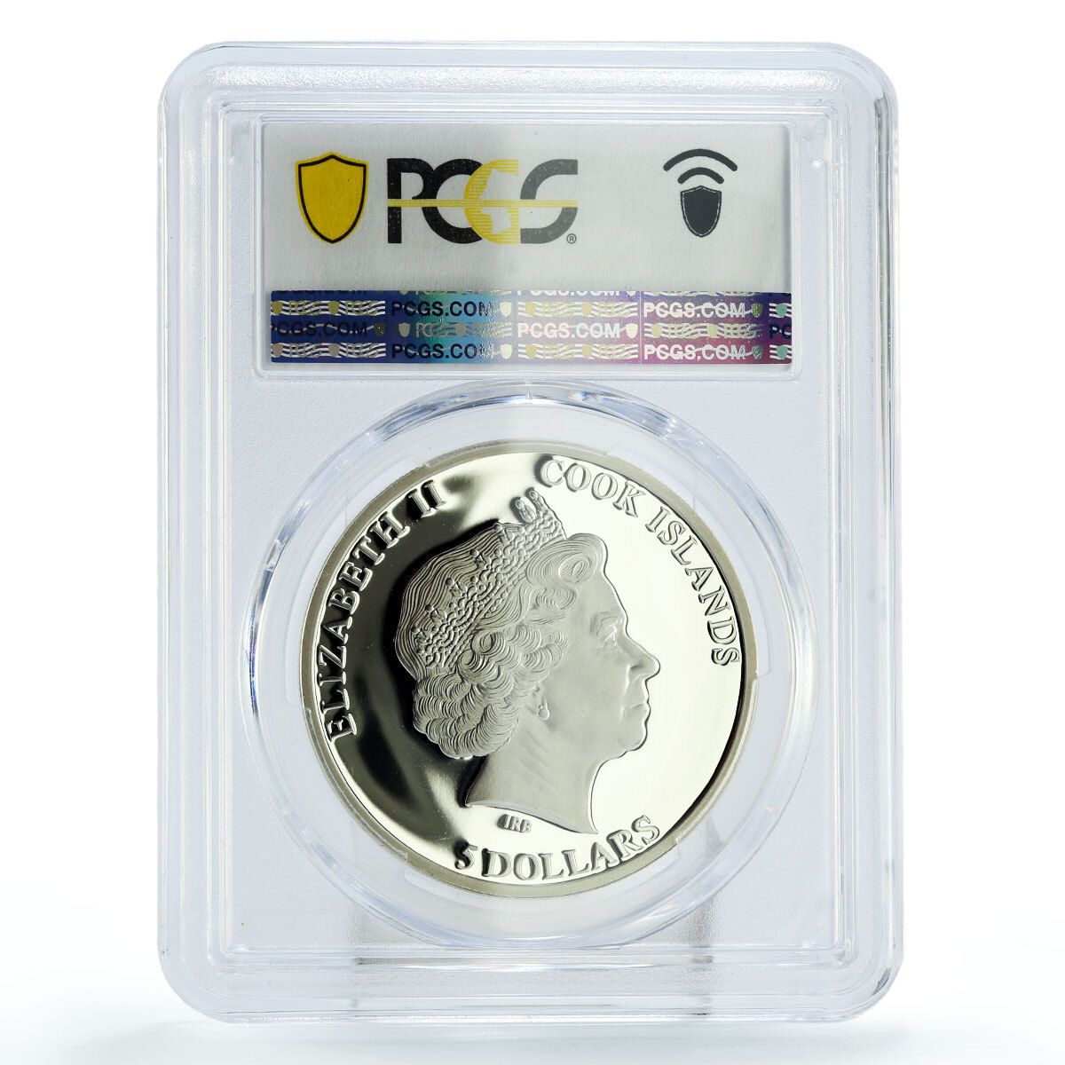 クック諸島 5ドル ハリウッド グレゴリー・ペック シネマ PR69 PCGS