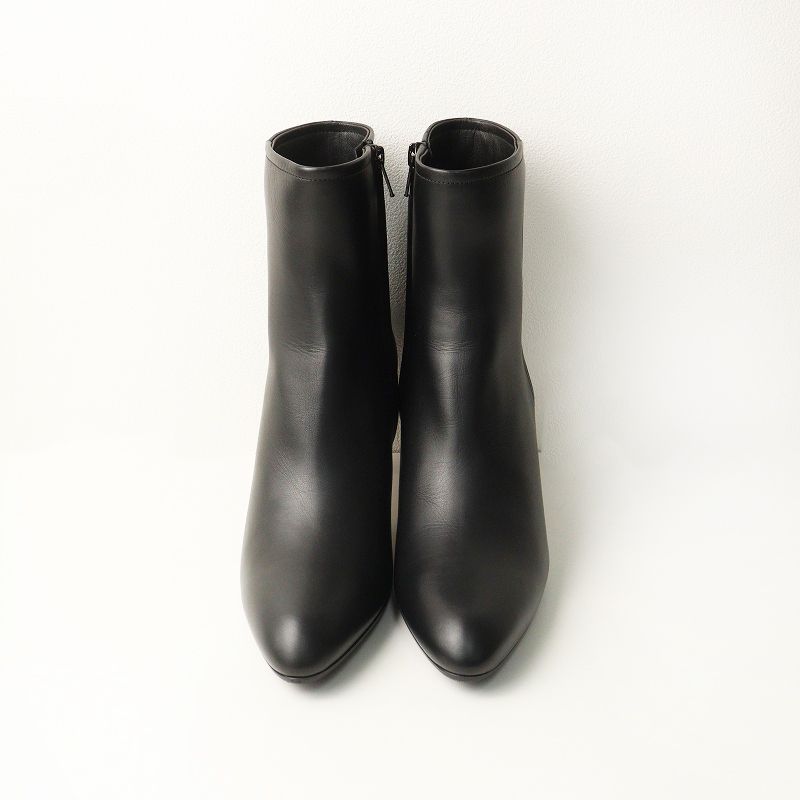 新品 未使用 ペリーコ PELLICO レザーサイドジップ ショートブーツ