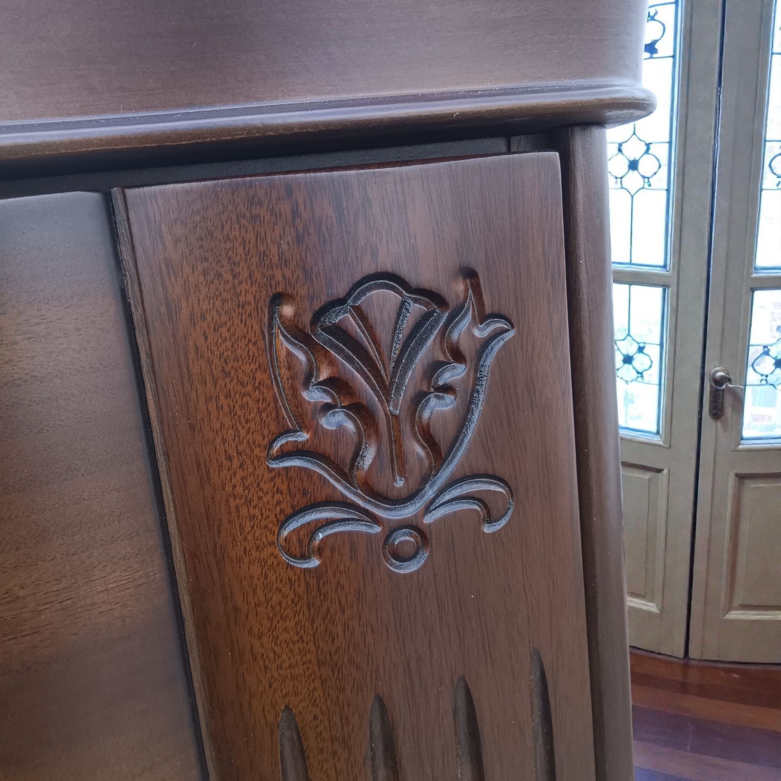 高級 整理ダンス エクセレント 日本製 7段 ハイチェスト 婚礼家具 象嵌