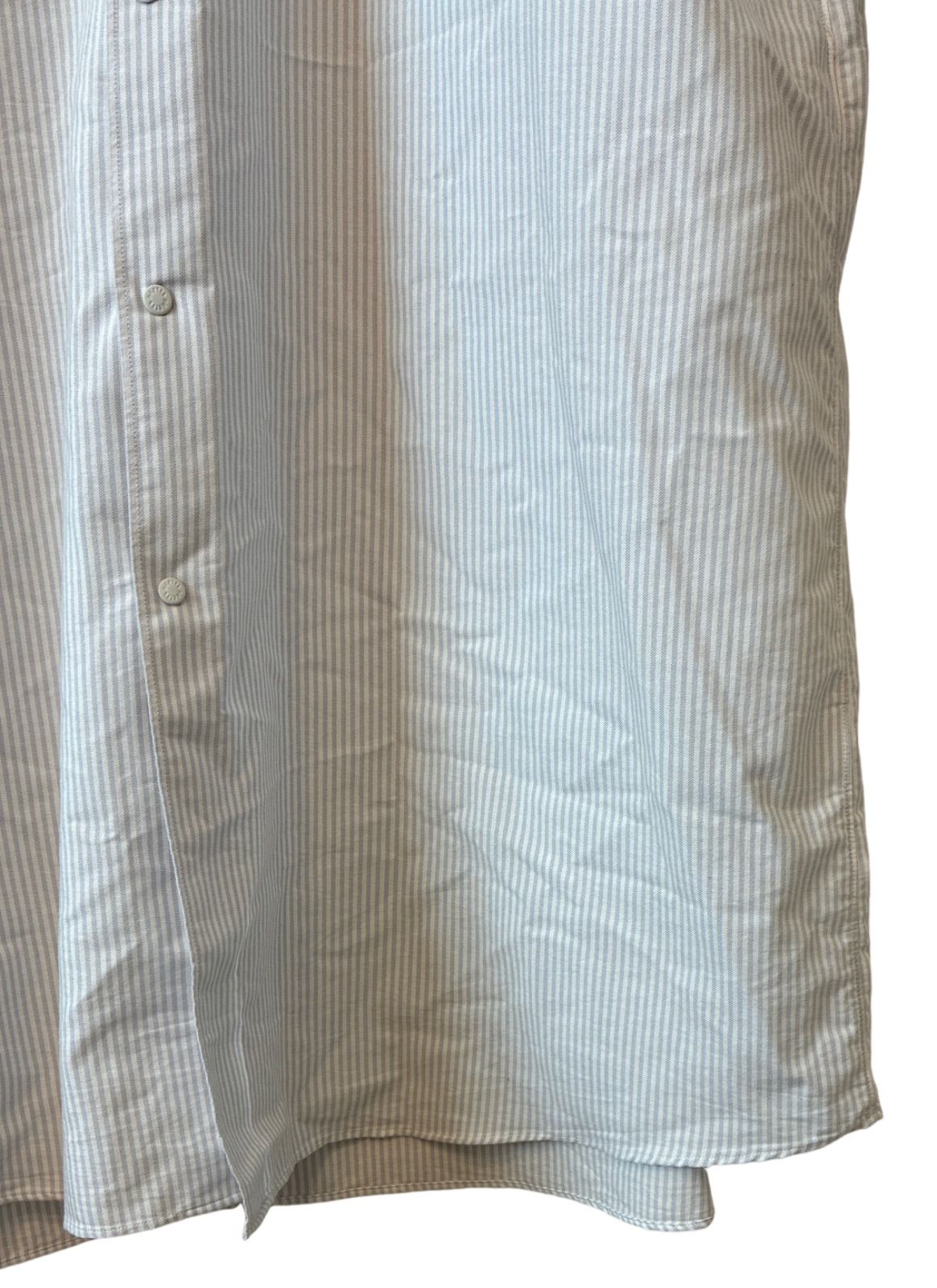 DANTON ダントン シャツワンピース レディース ストライプ ホワイト