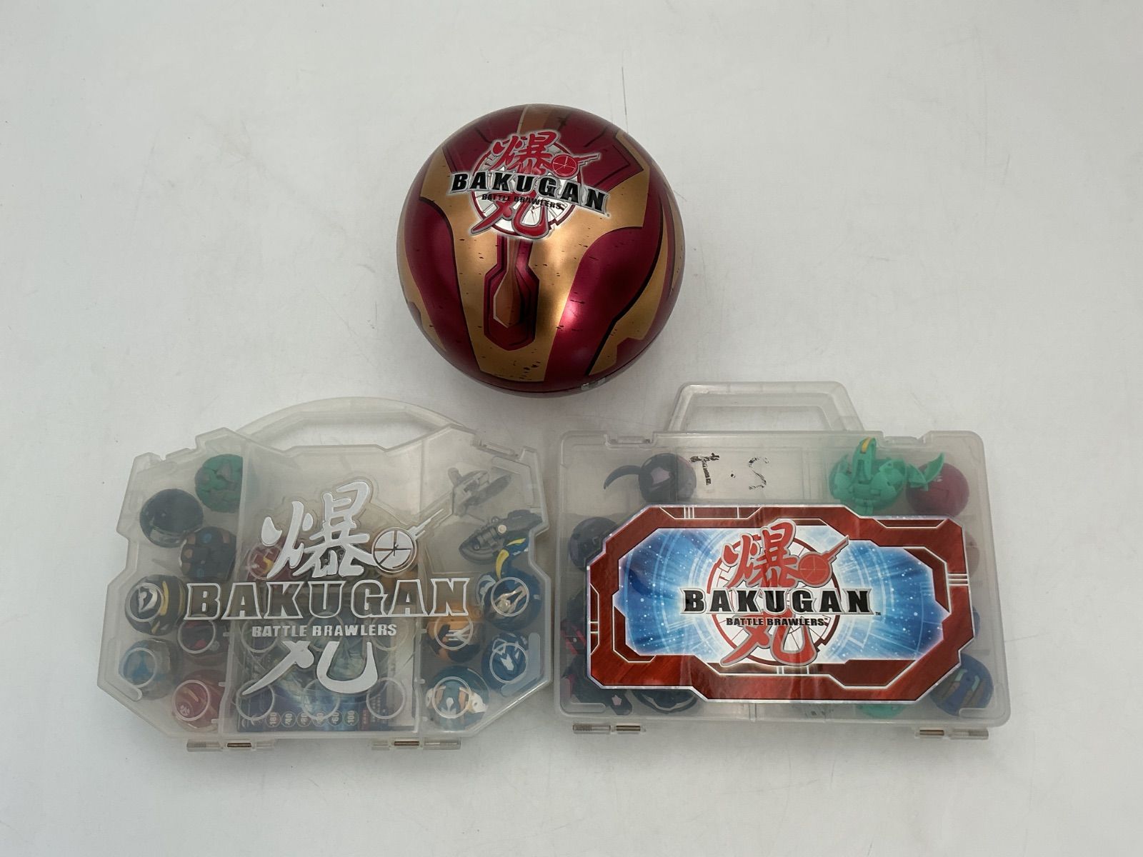 爆丸 バトルブローラーズ まとめ売り ケース2個 ボール多数 BAKUGAN