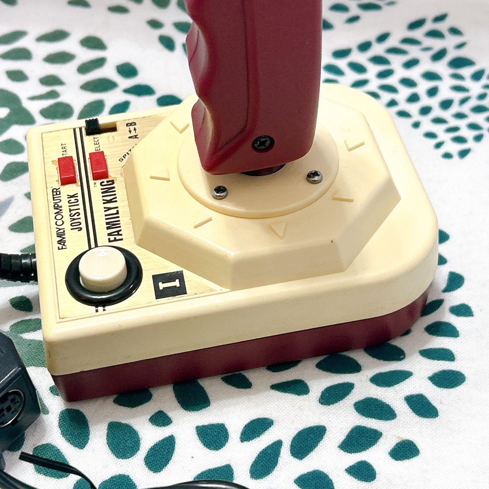 箱付き 希少 ファミコン専用 ジョイスティック ファミリーキング