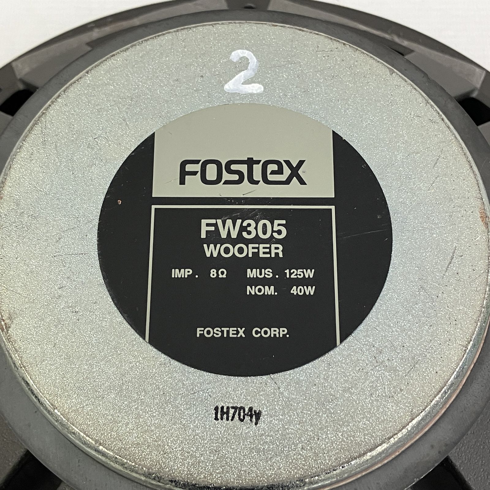 FOSTEX FW305 ペア ウーファー ユニット 音響機材 中古 美品 T10743335