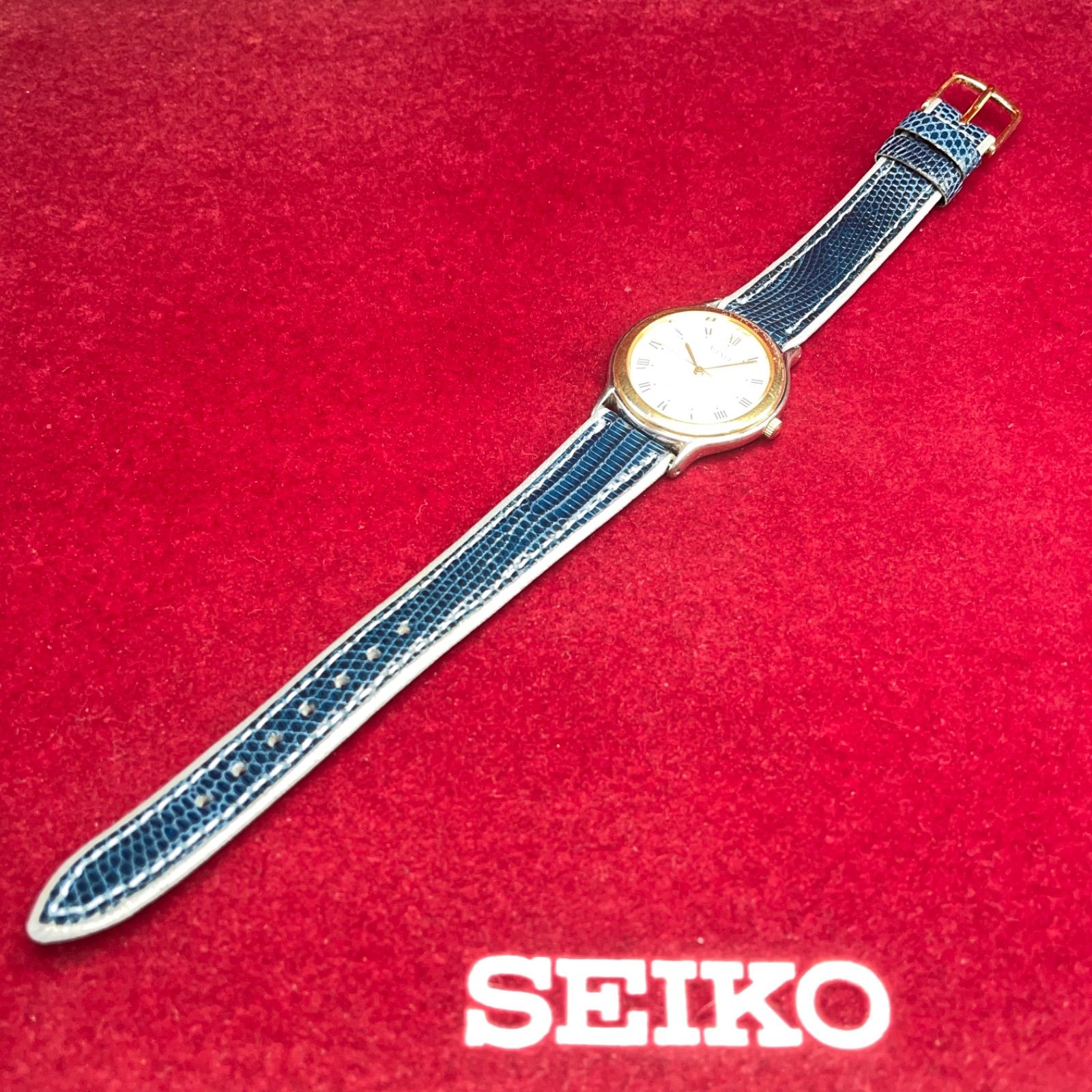 1991年製 SEIKO セイコー AVENUE クォーツ 電池交換済 腕時計