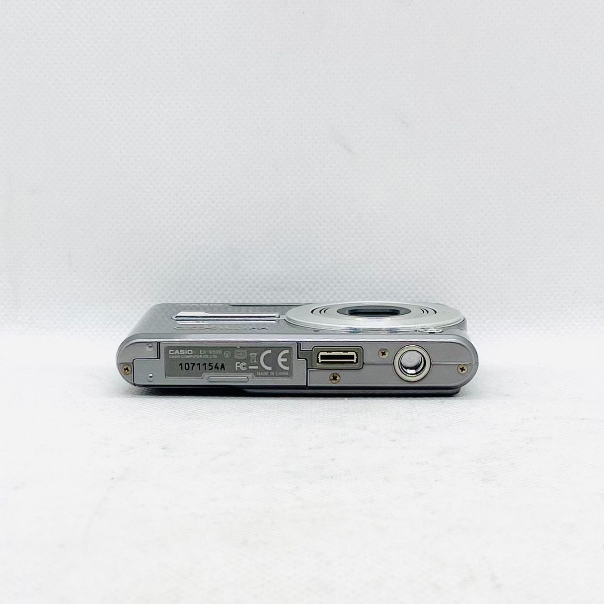 【簡易動作確認済】CASIO EXILIM コンデジ EX-S500 シルバー 簡易動作確認済】CASIO EXILIM コンデジ EX-S500 シルバー カメラ