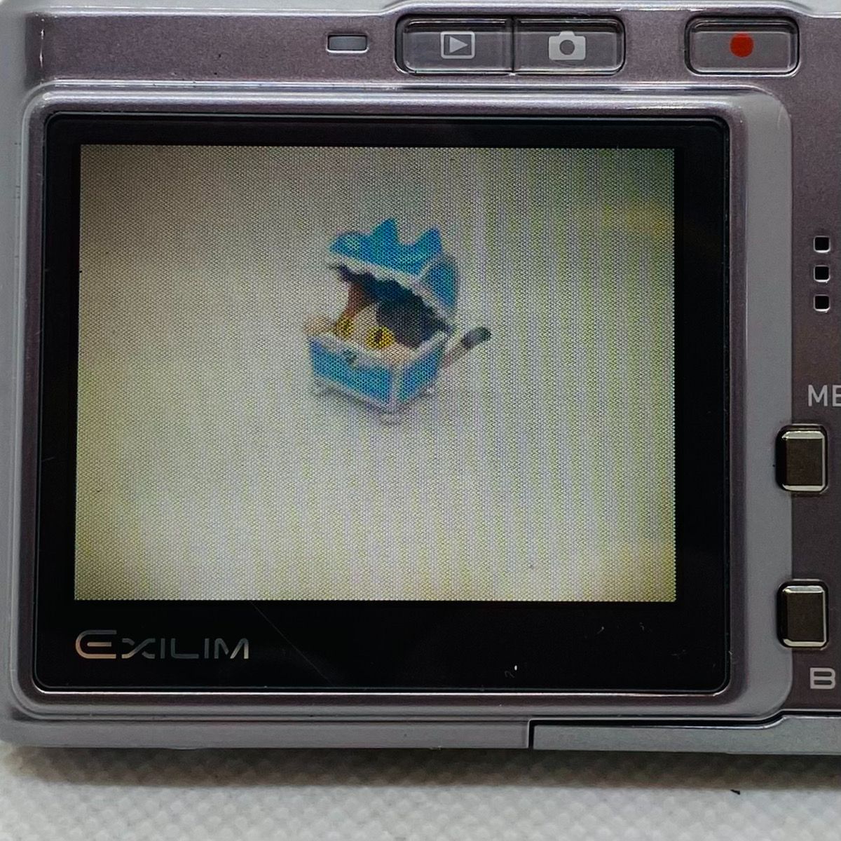 動作良好♪ CASIO EXILIM EX-S500 シルバー デジタルカメラ 動作品 500