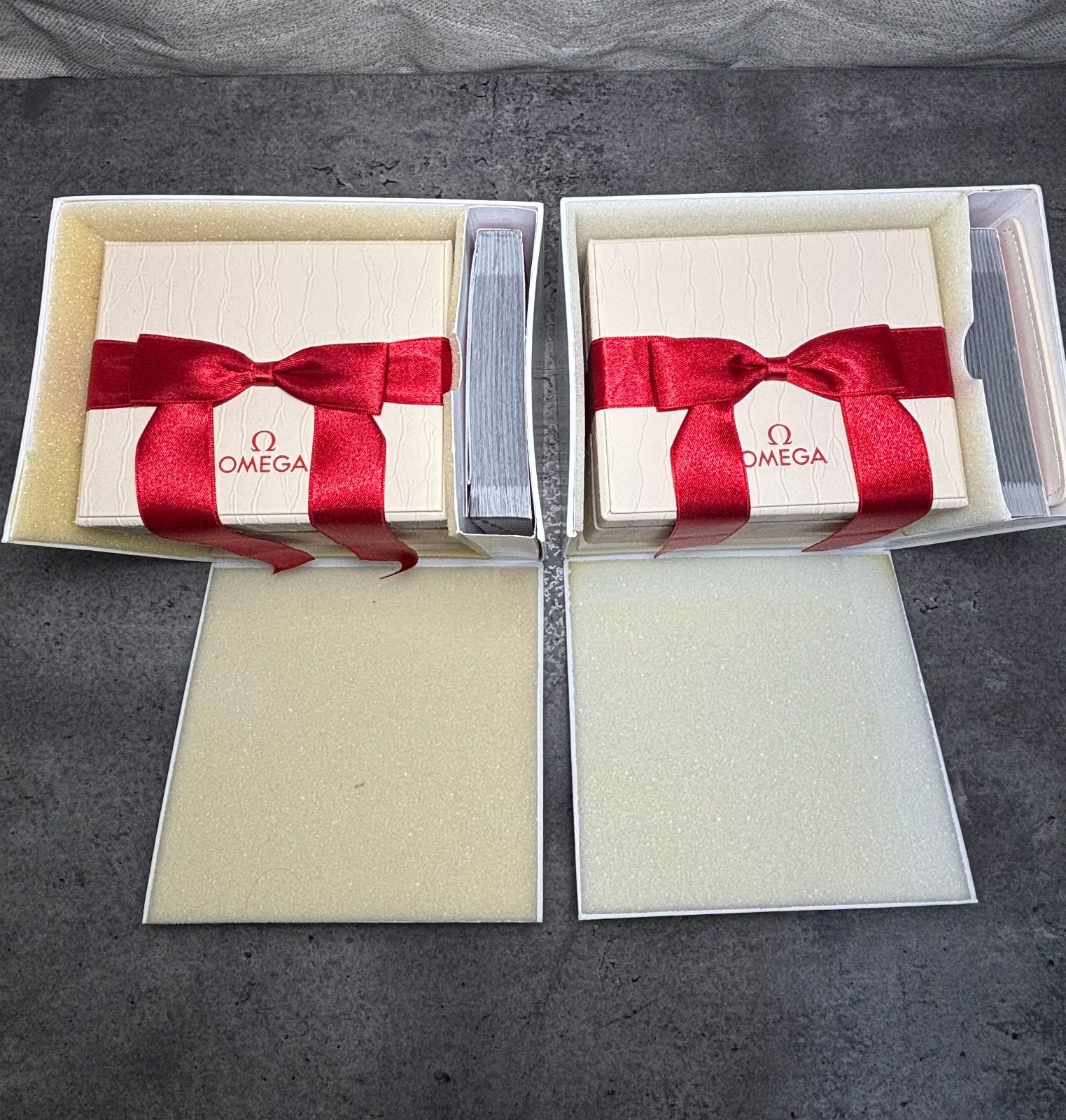 オメガ OMEGA 空箱 BOX コンステレーション ケース 2箱セット カード