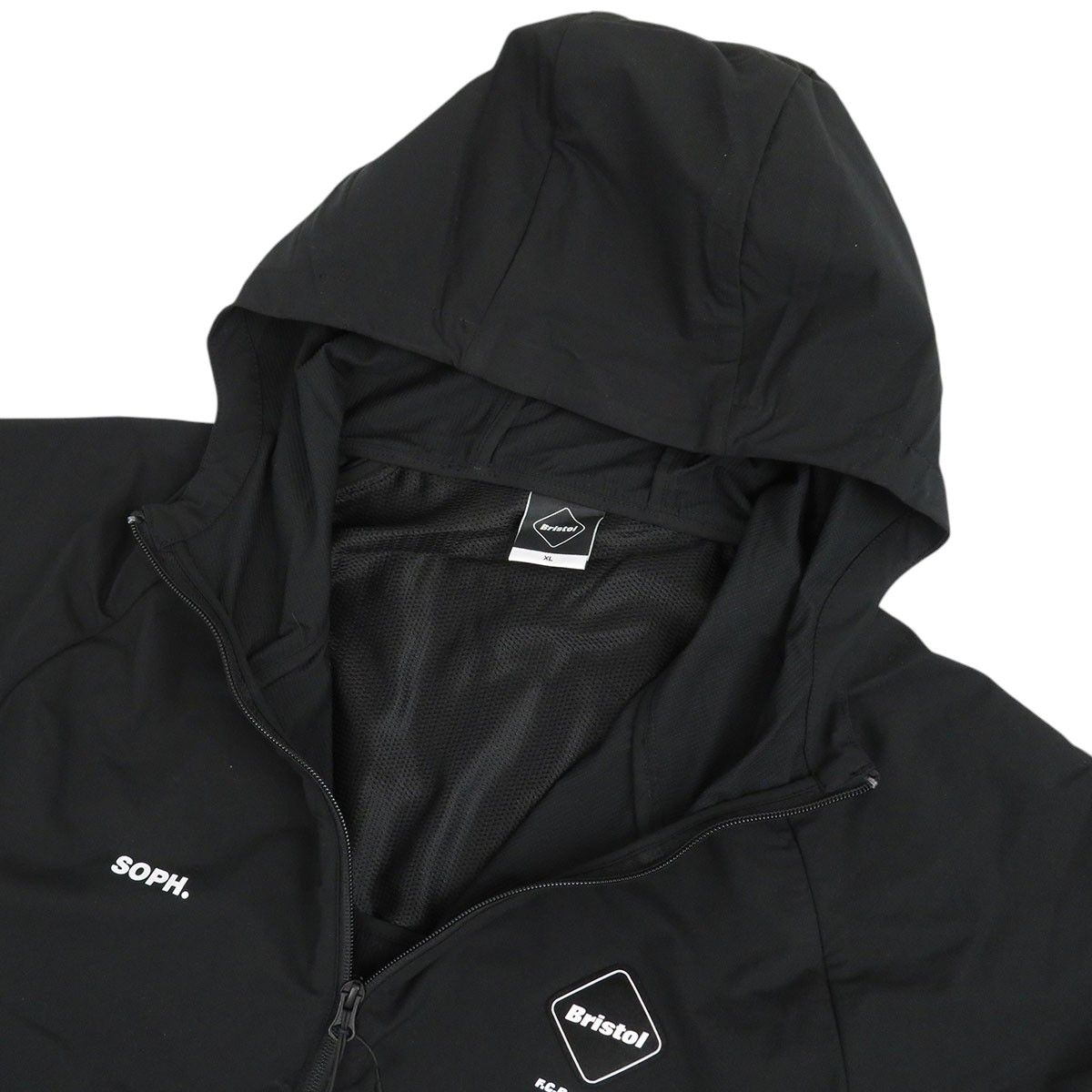未使用品　FCRB ブランケット　黒　ソフ　soph ソフ ロゴ プリント アンセムジャケット FCRB-250036 メンズ ブラック