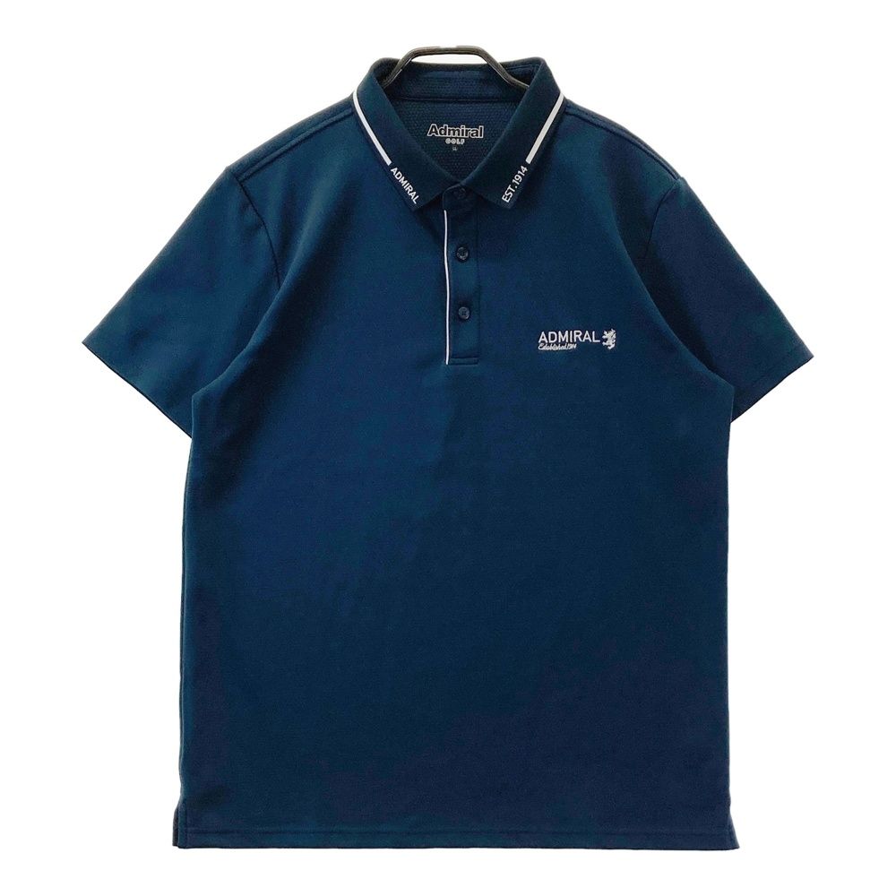 サイズ：LL ADMIRAL アドミラル 2025年モデル 半袖ポロシャツ ネイビー