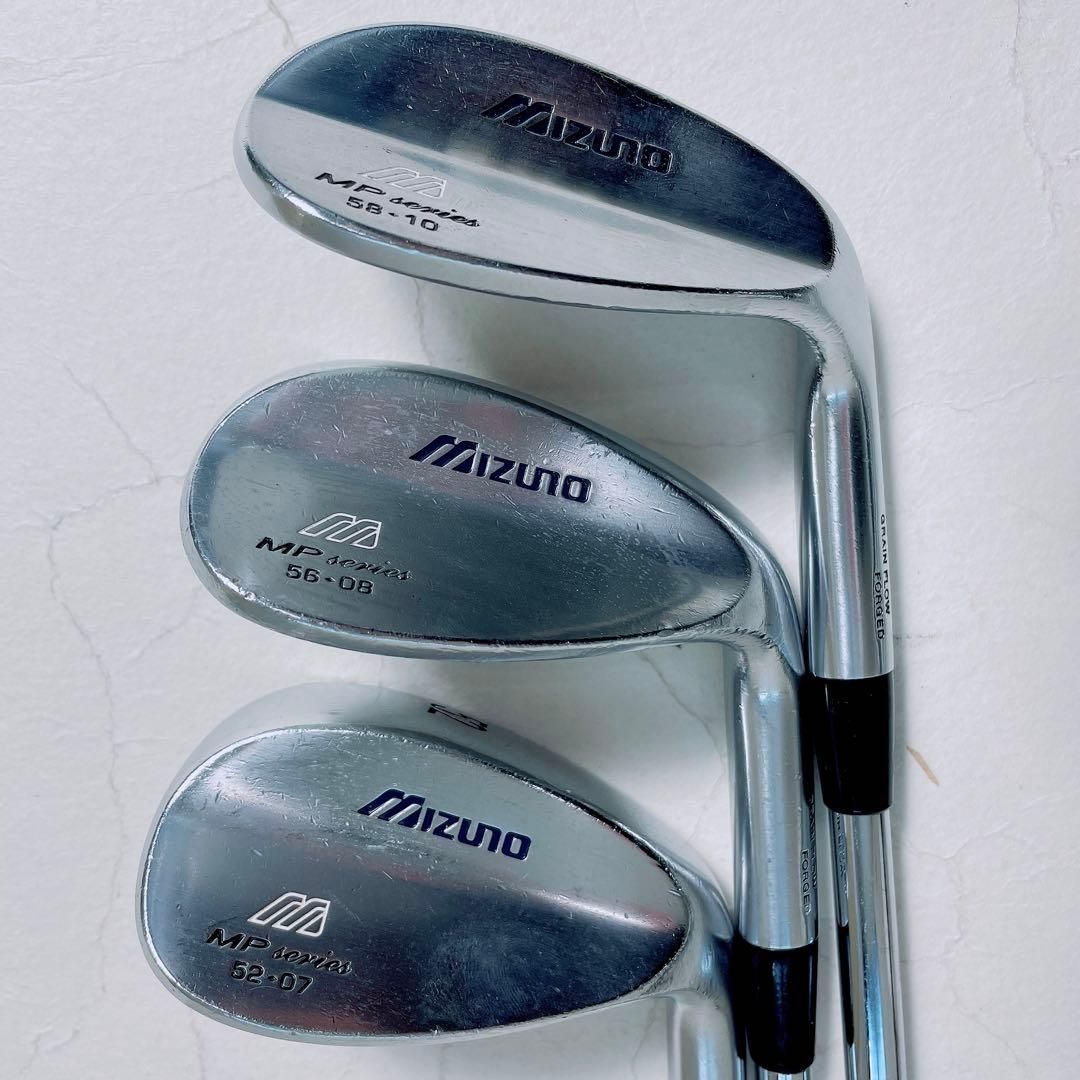 ミズノ MIZUNO ウェッジ MPシリーズ 52 56 58 3本 右利き スチール